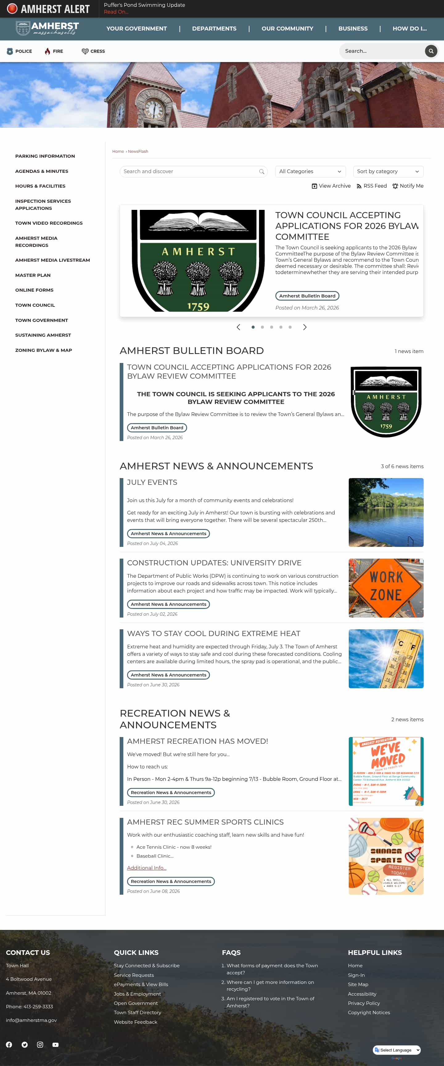 Latest website image capture