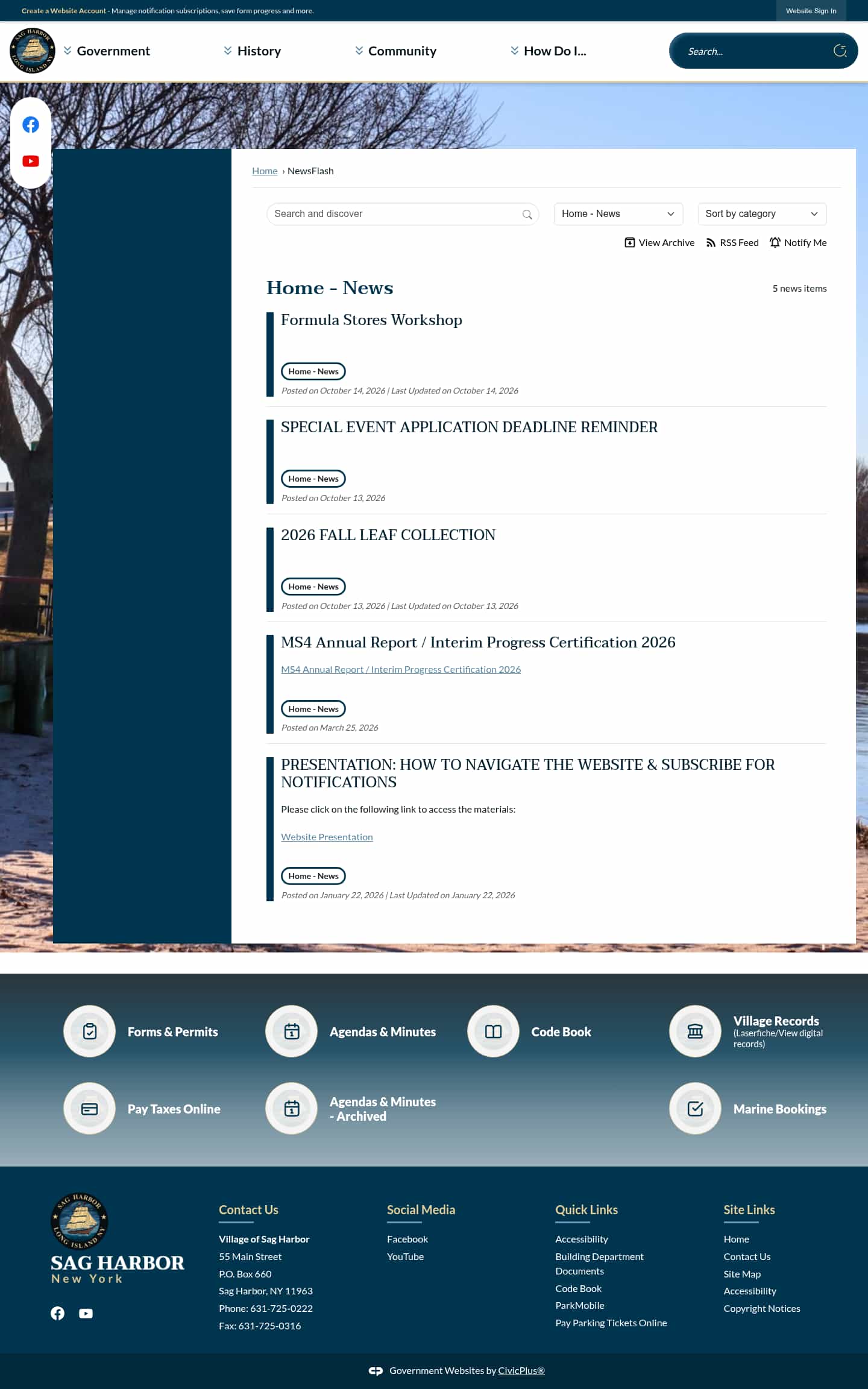 Latest website image capture