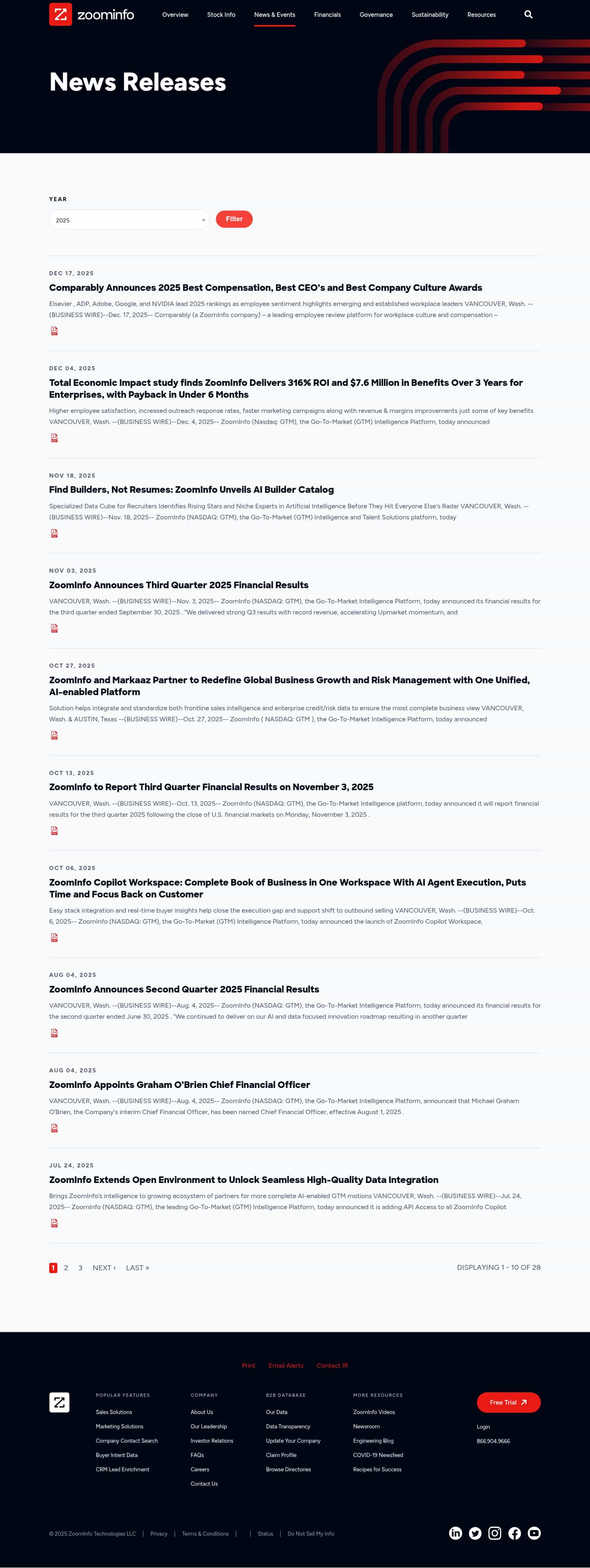 Latest website image capture