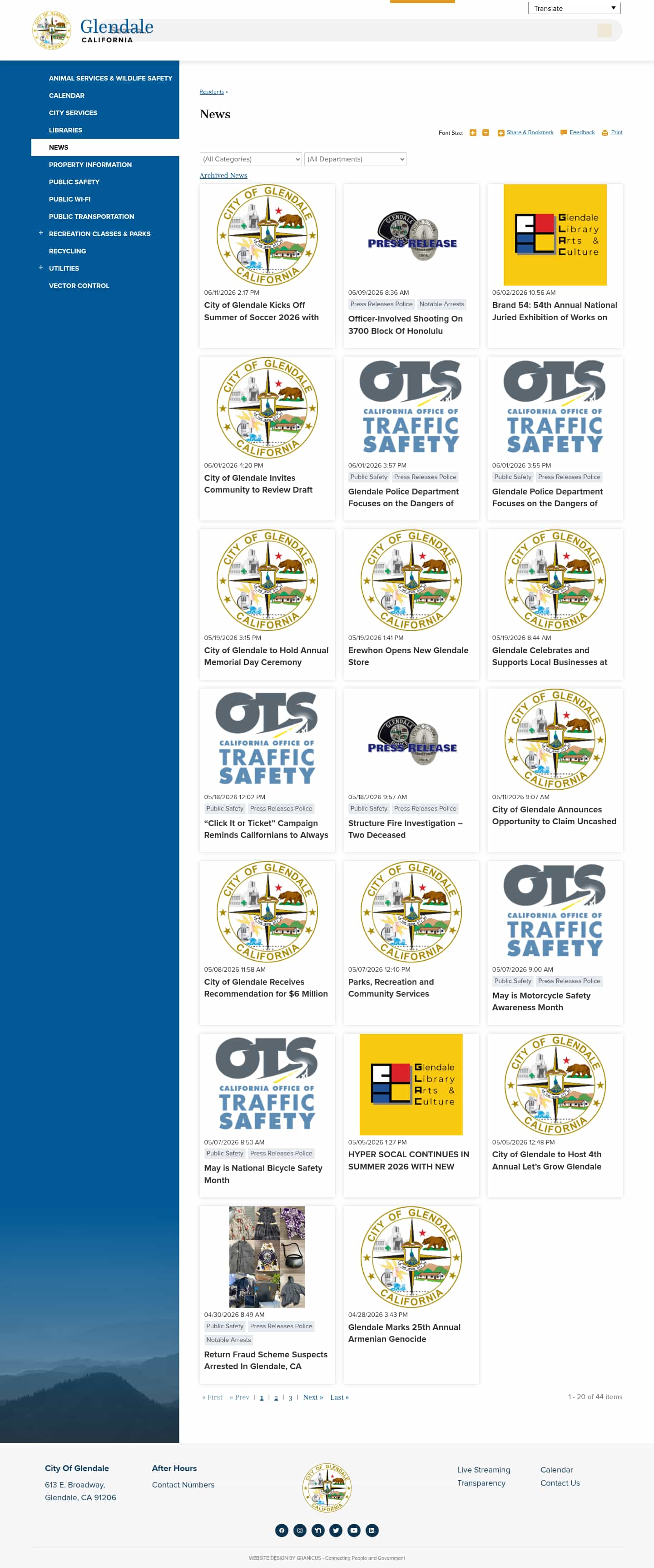 Latest website image capture