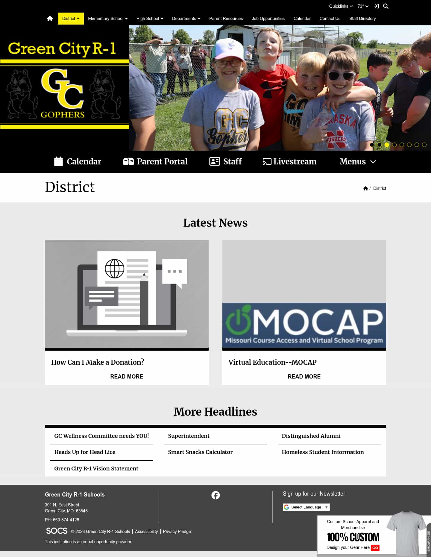 Latest website image capture