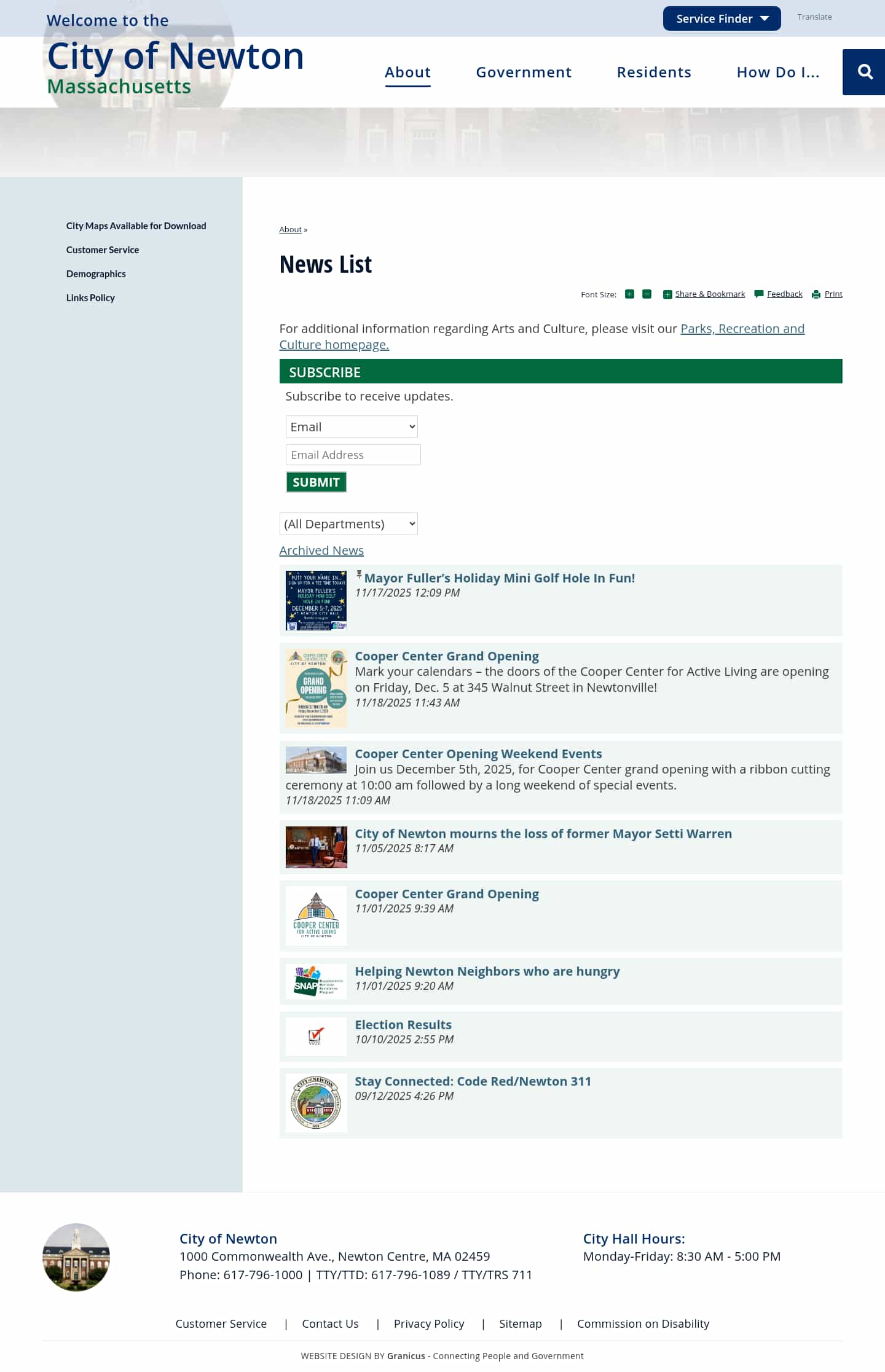 Latest website image capture