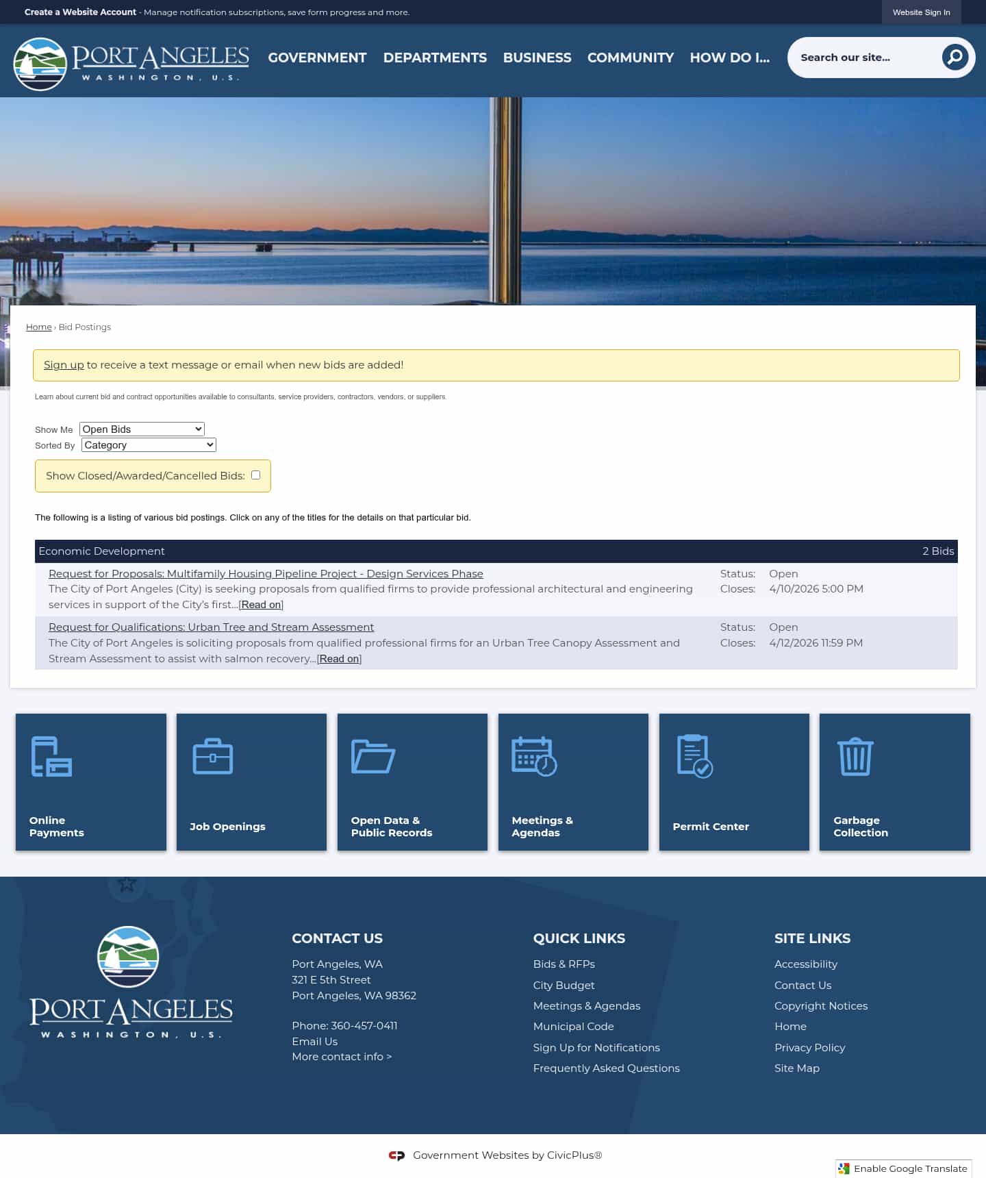 Latest website image capture