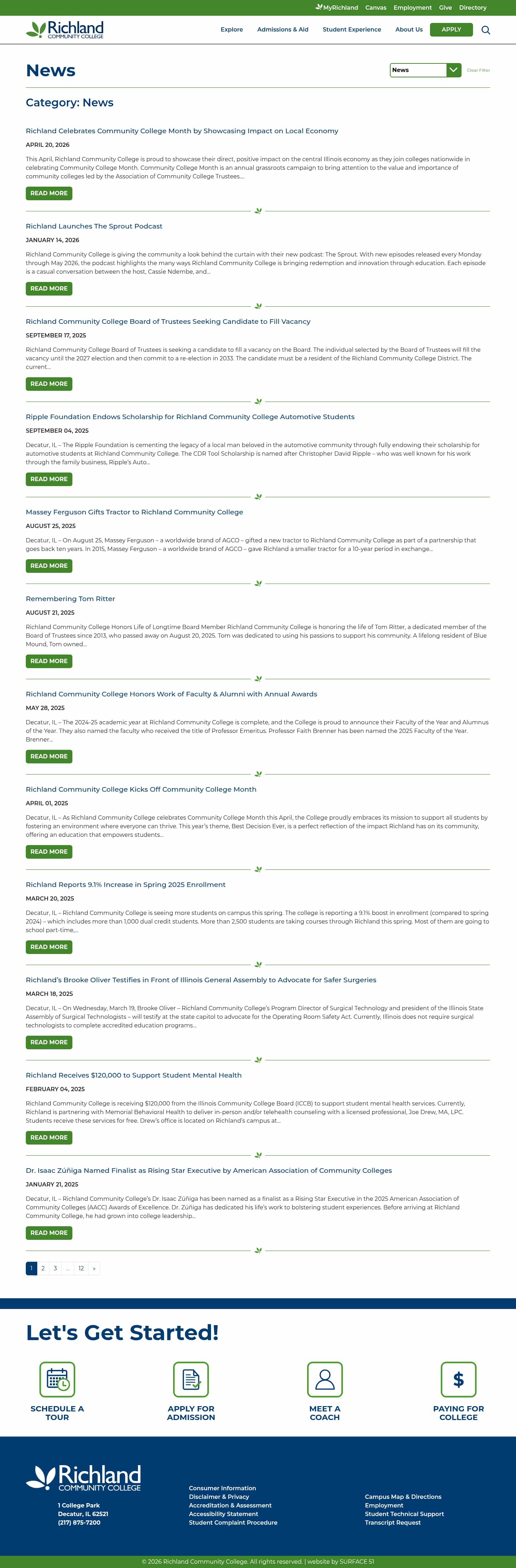 Latest website image capture