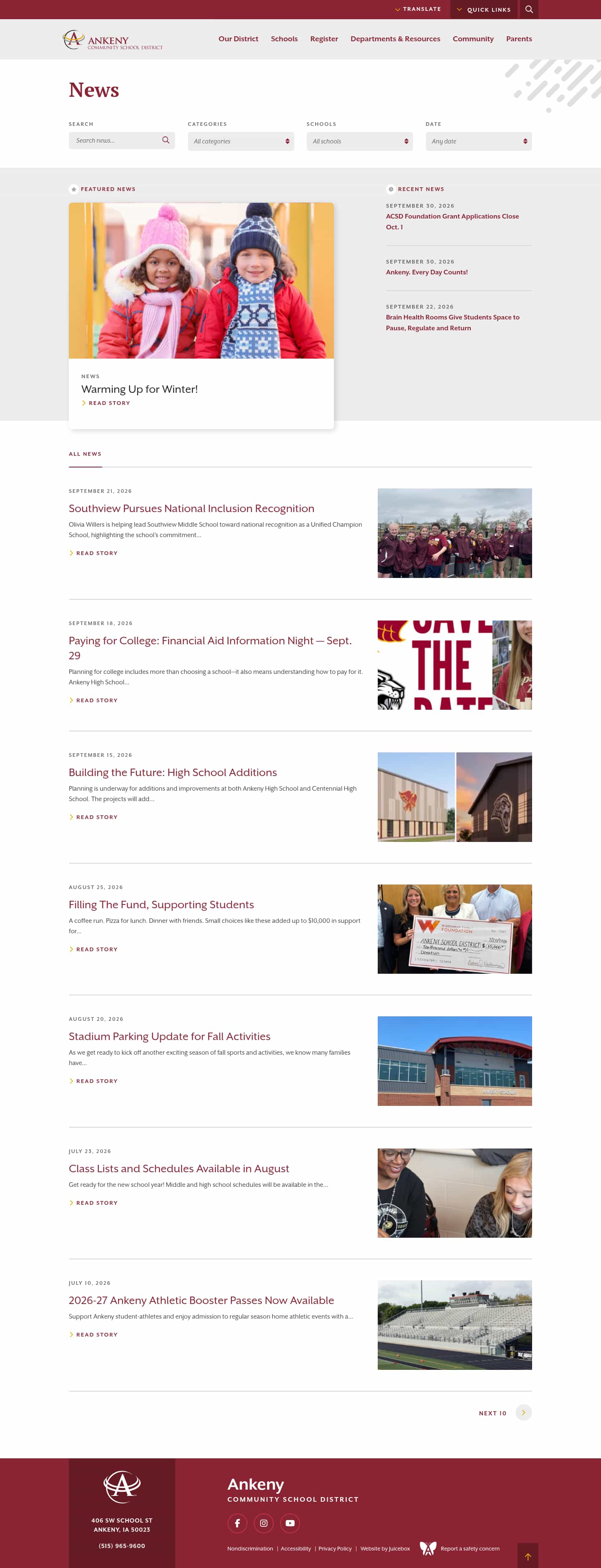 Latest website image capture