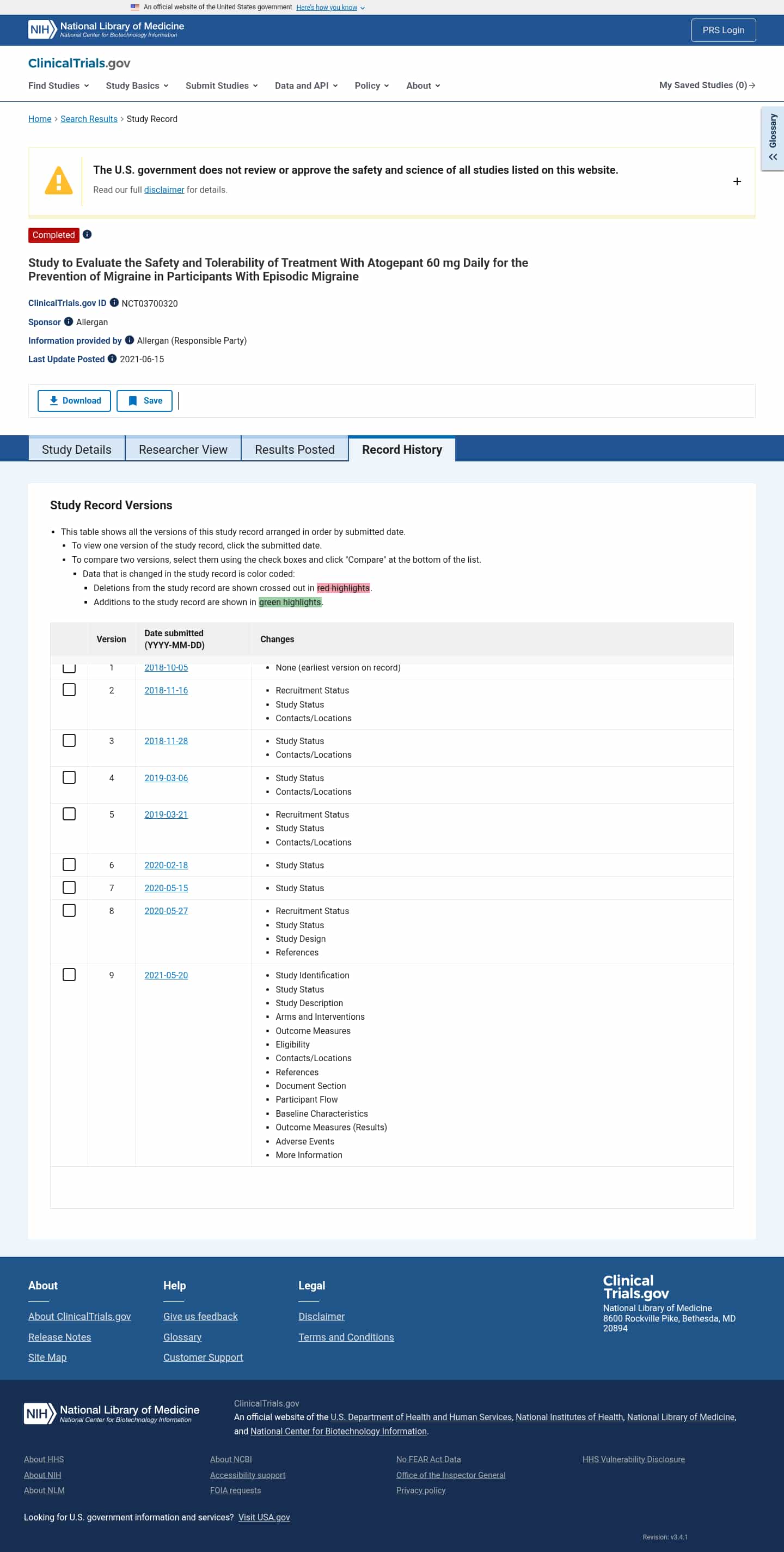Latest website image capture