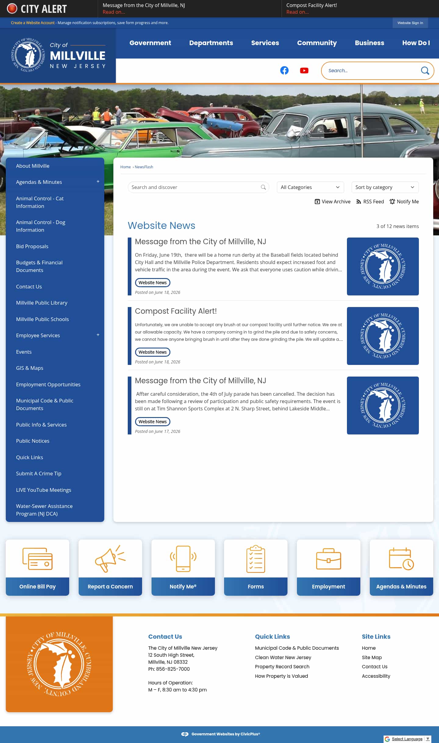 Latest website image capture