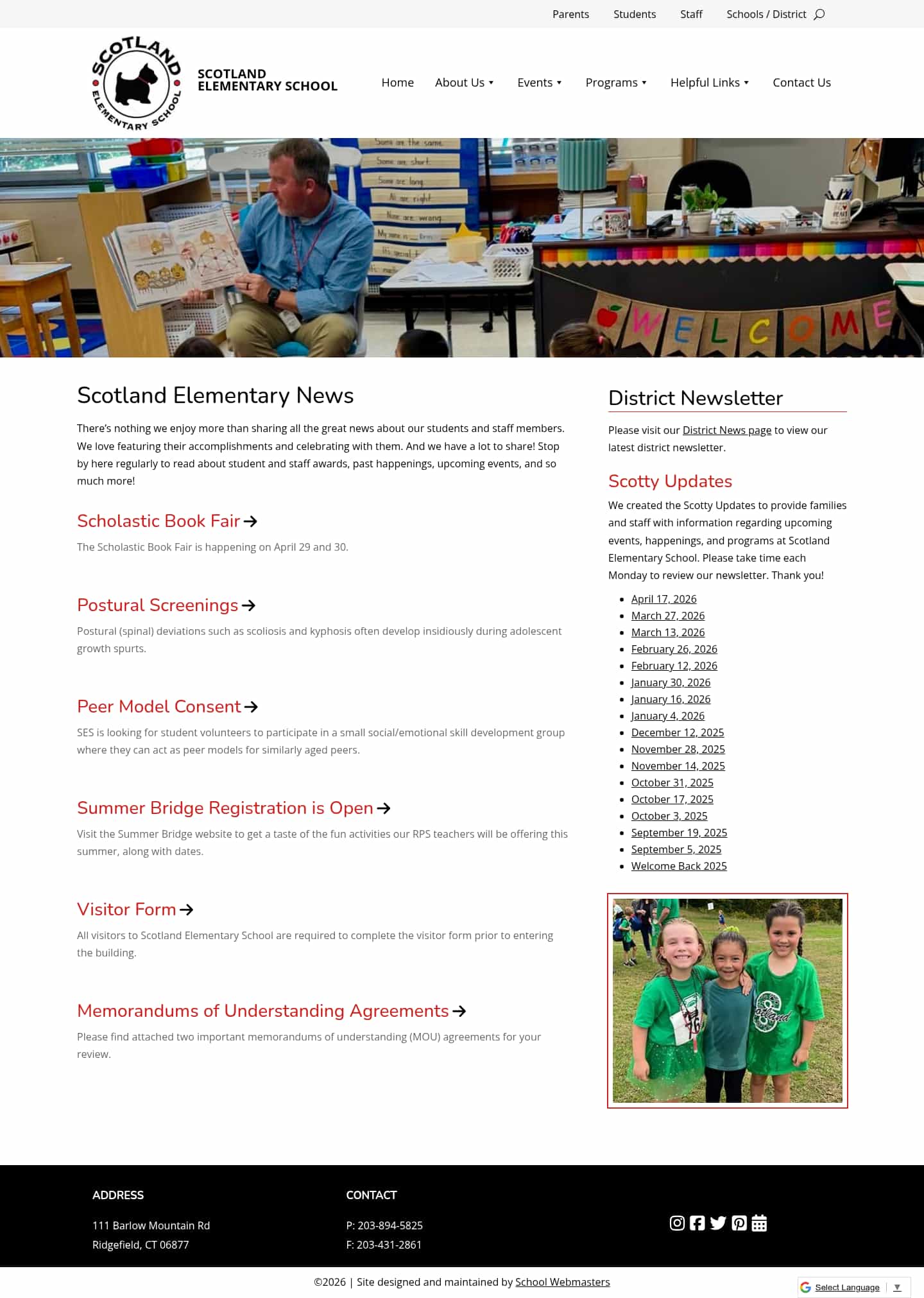 Latest website image capture