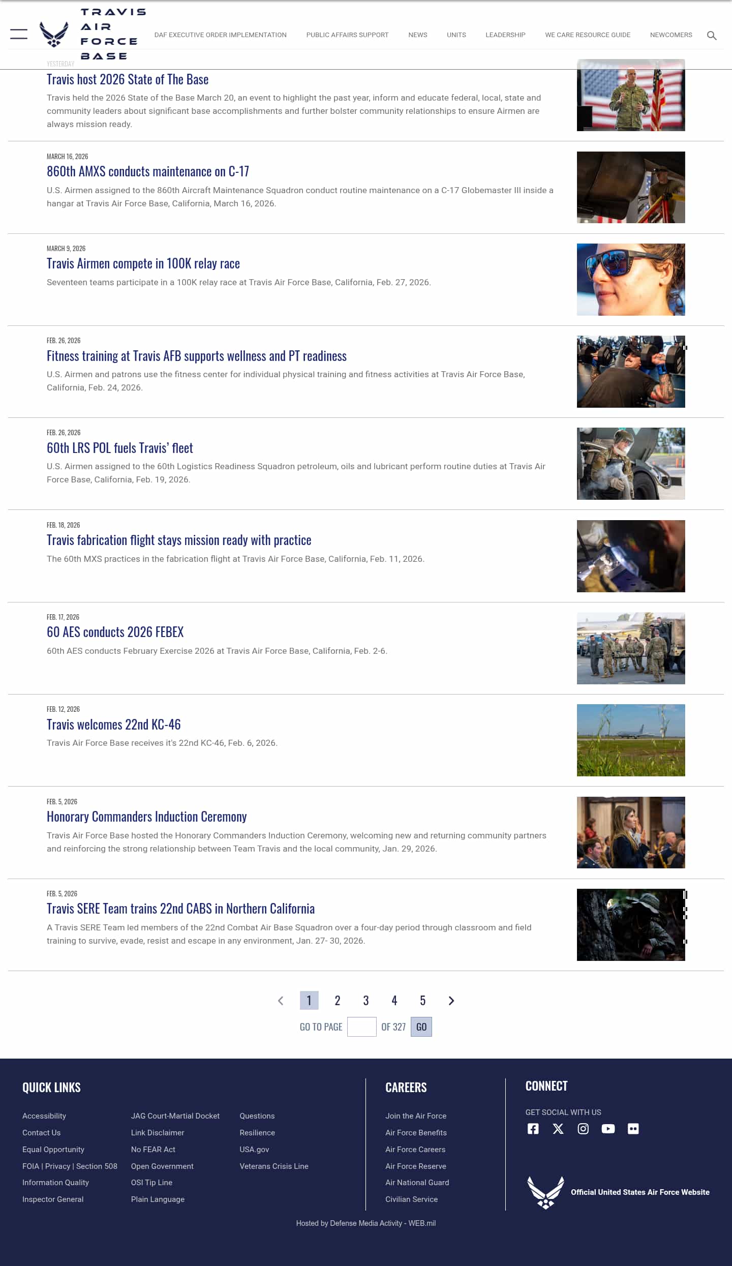 Latest website image capture