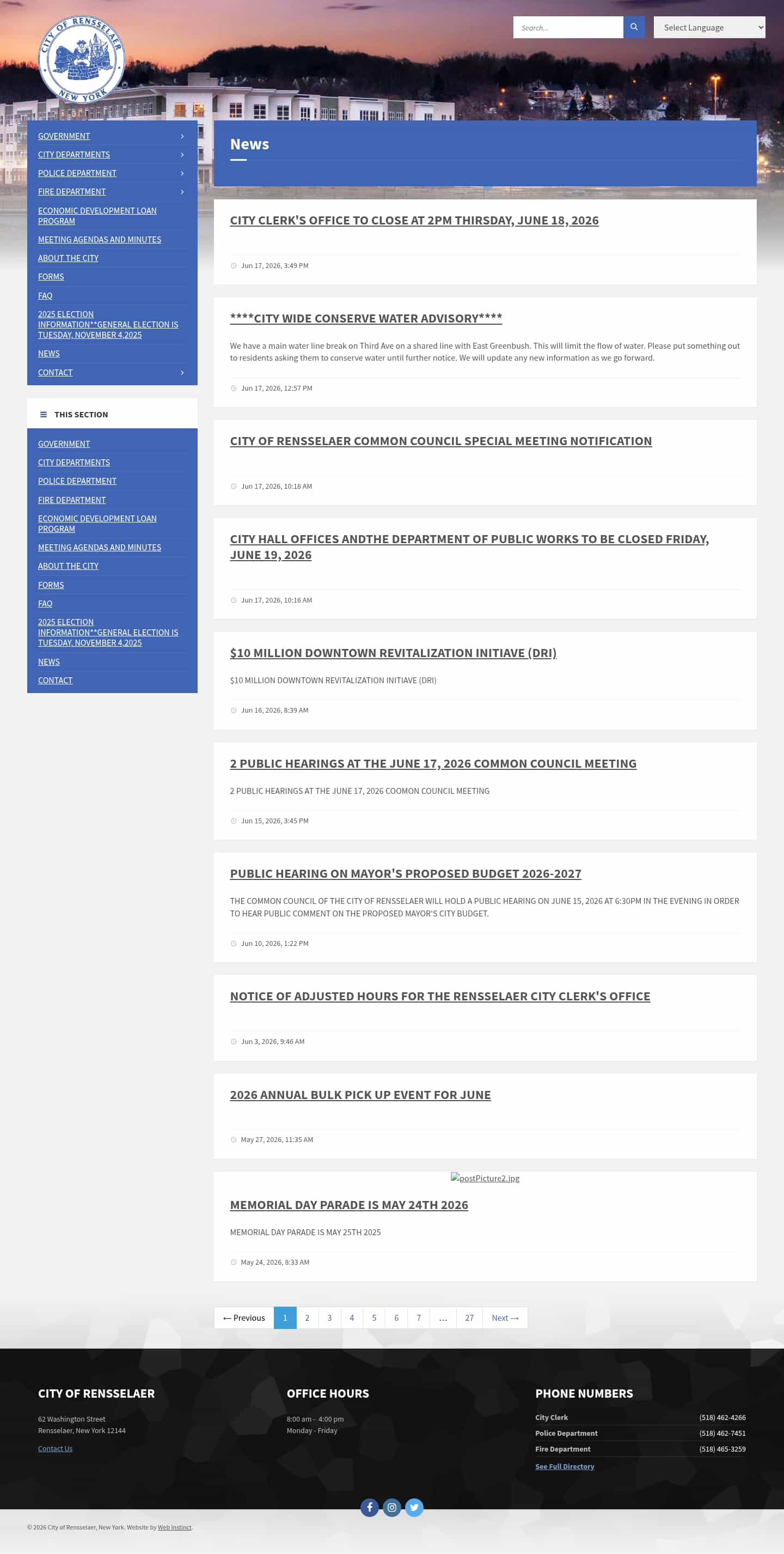 Latest website image capture