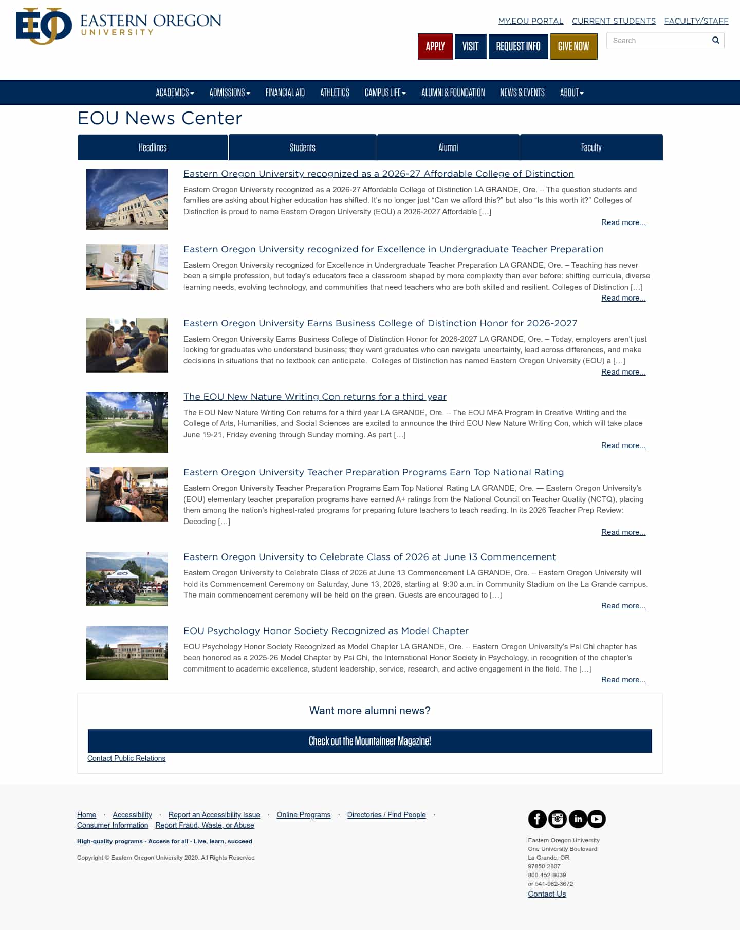 Latest website image capture