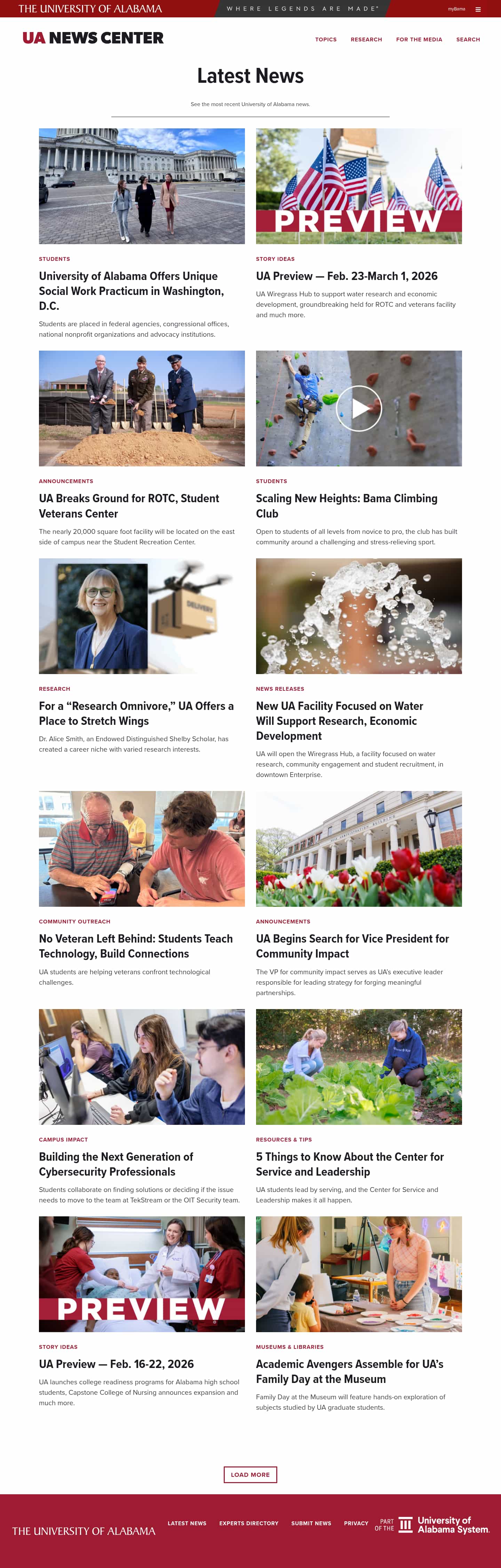 Latest website image capture