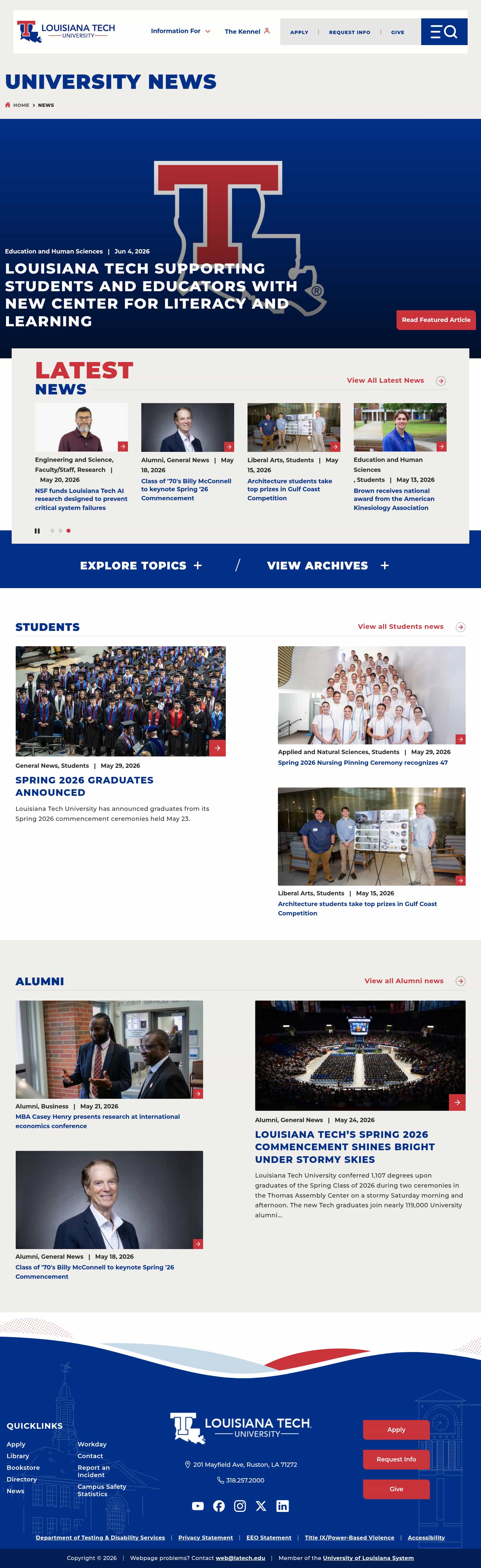 Latest website image capture