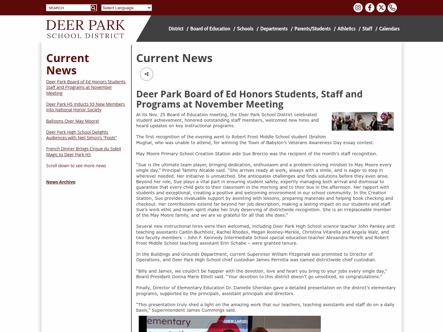 Latest website image capture