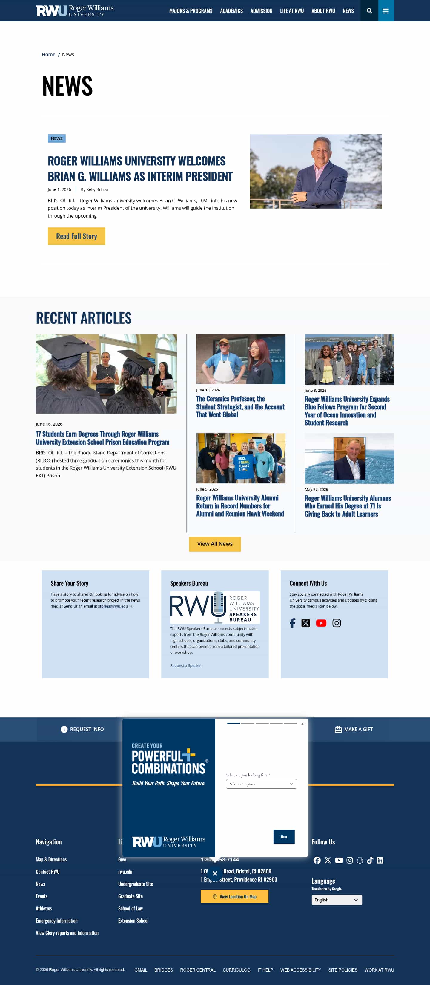 Latest website image capture