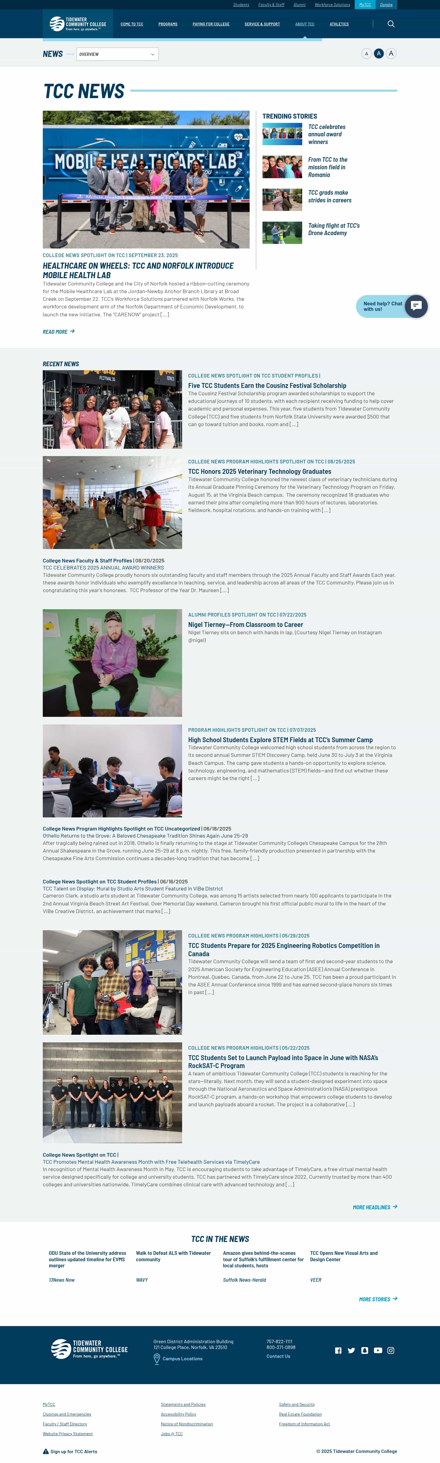 Latest website image capture