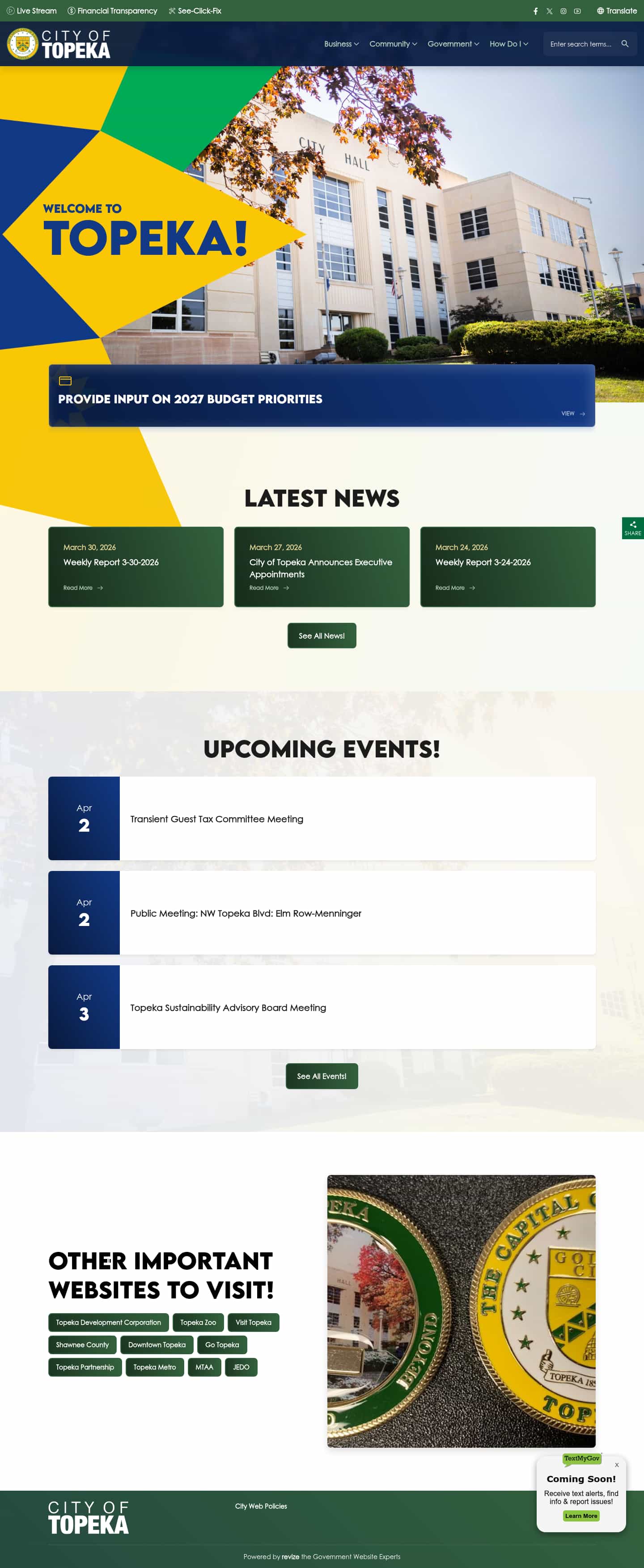 Latest website image capture