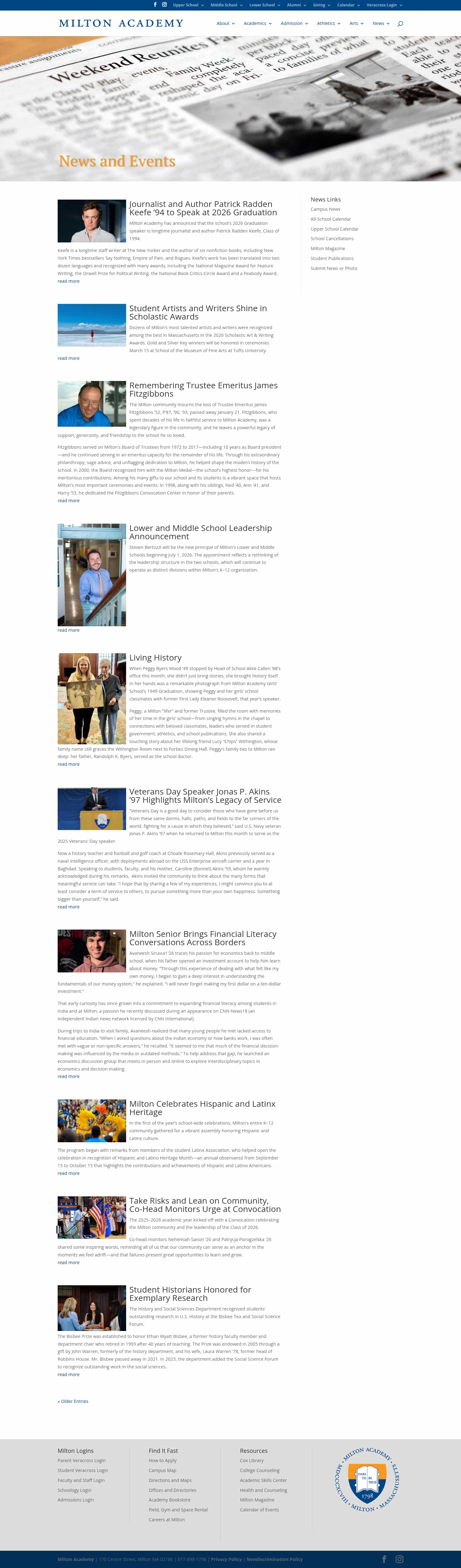 Latest website image capture