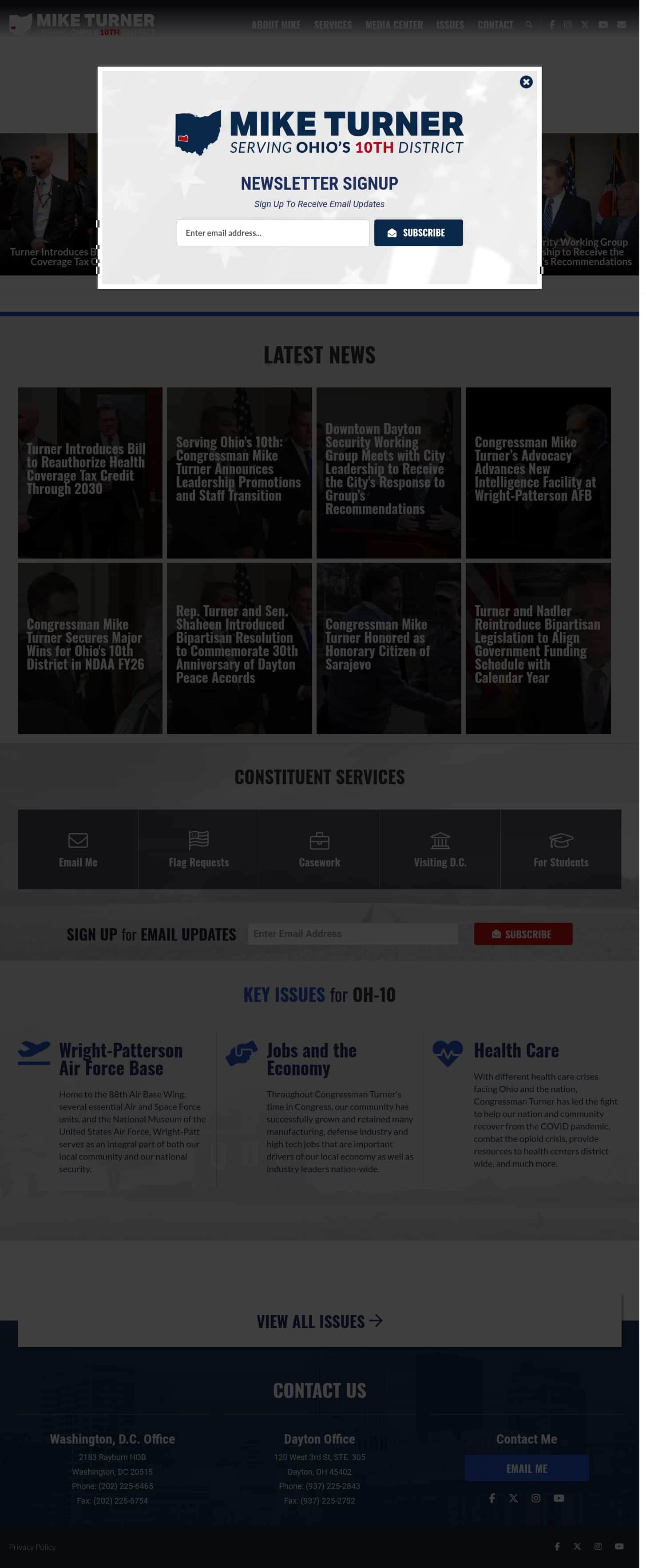 Latest website image capture