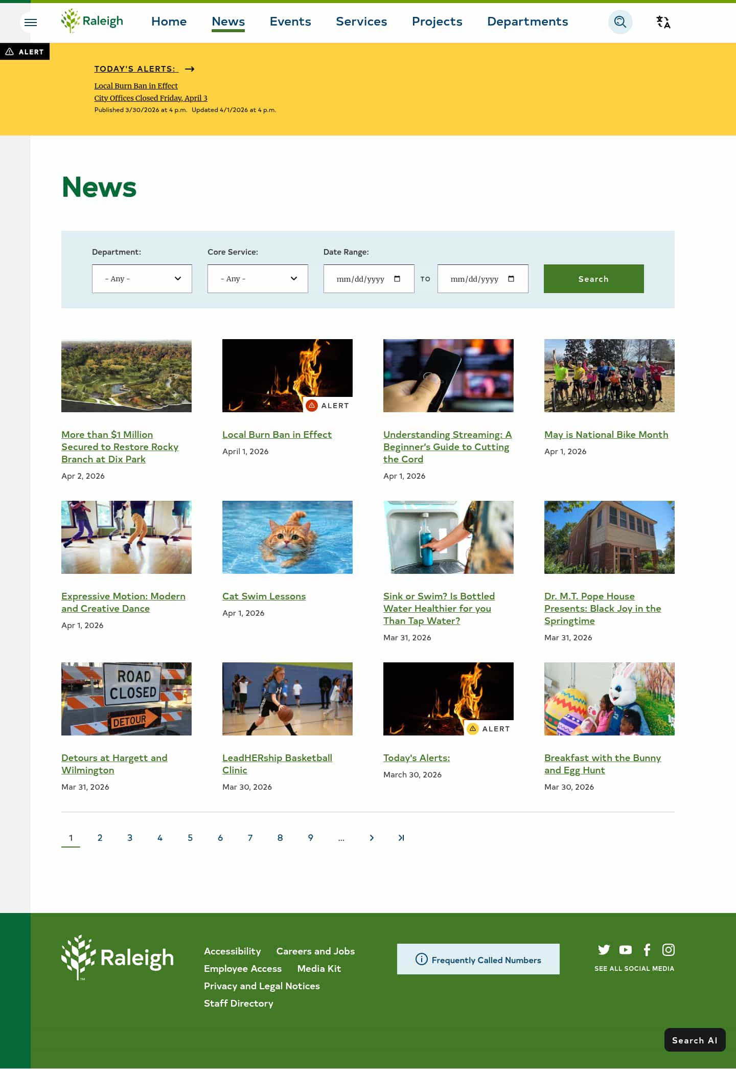 Latest website image capture