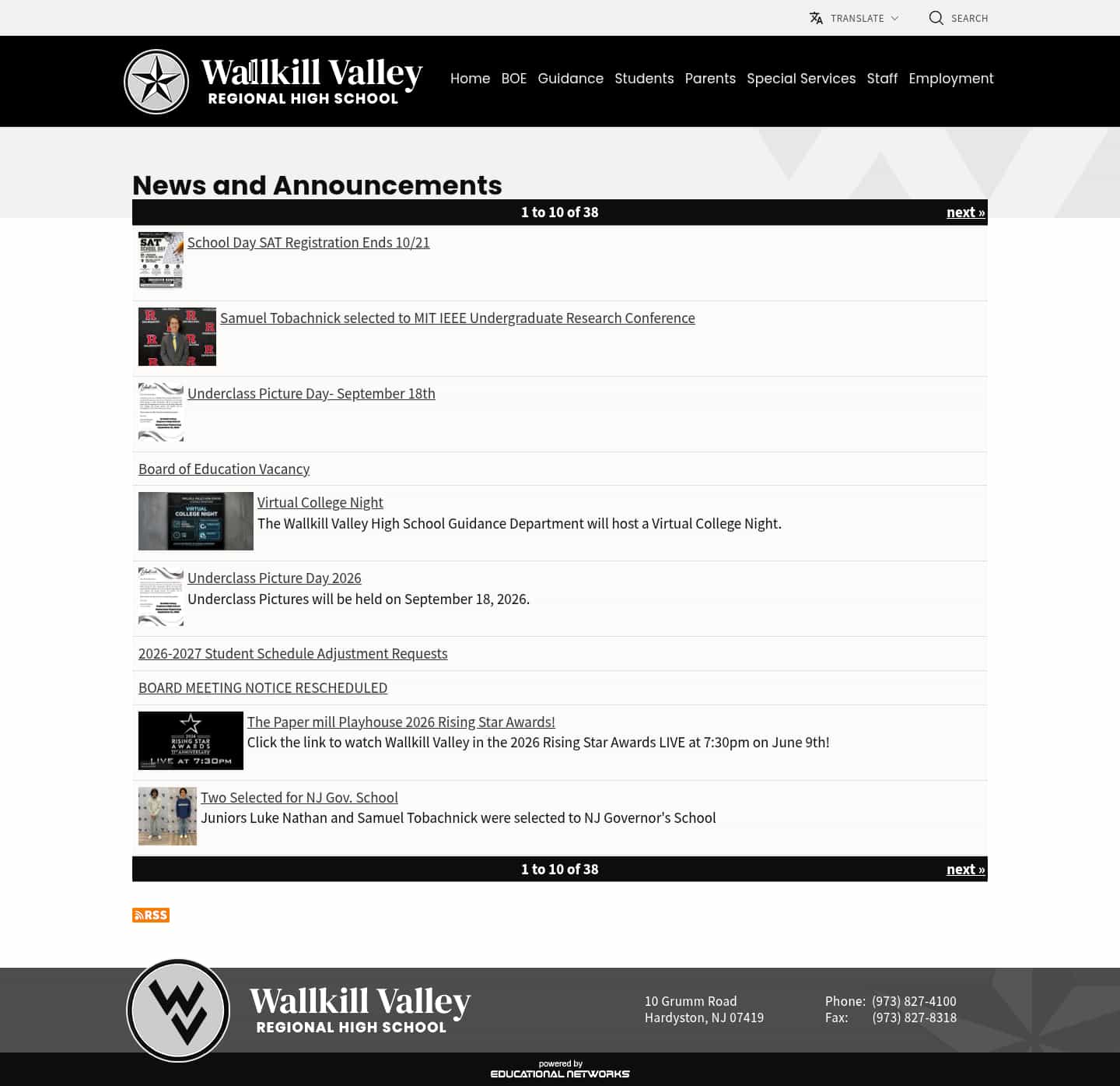 Latest website image capture
