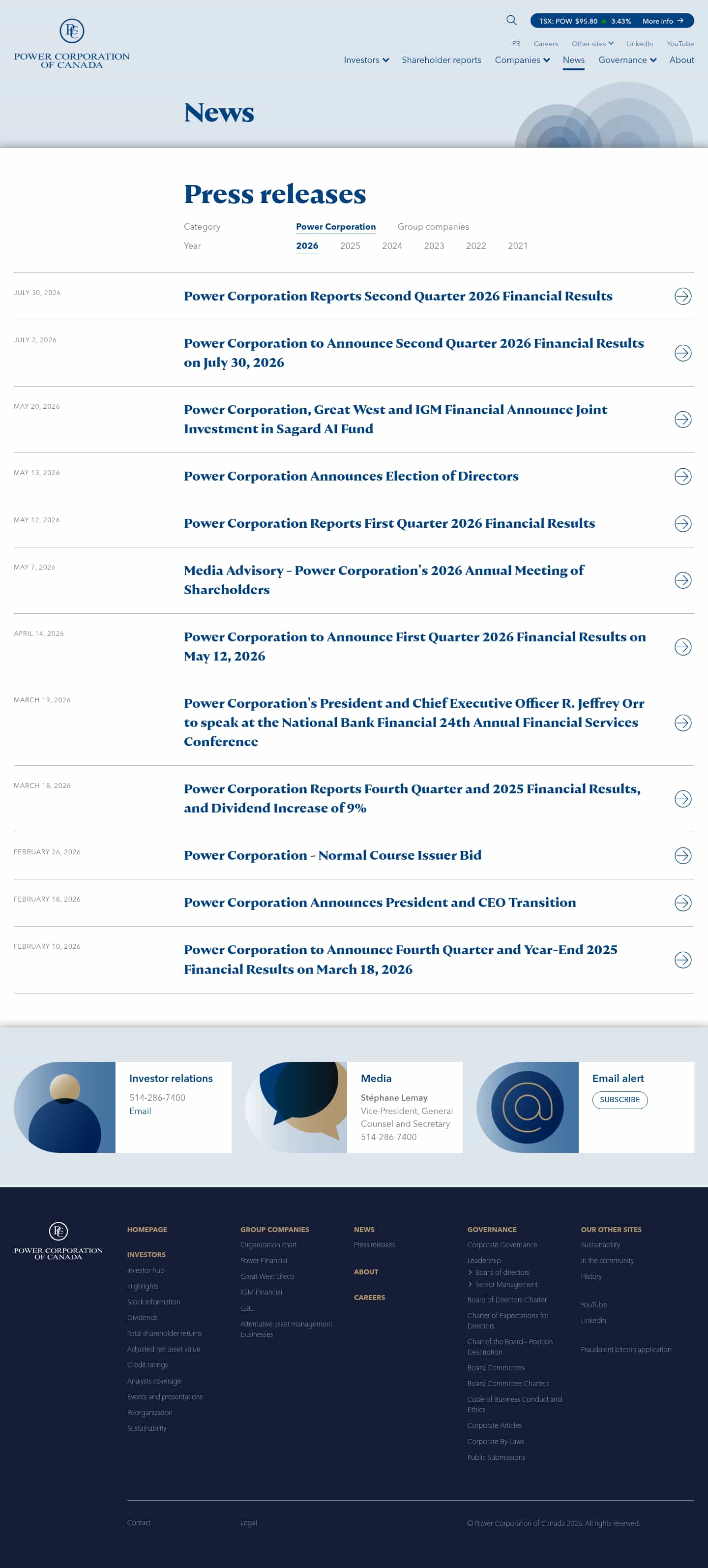 Latest website image capture