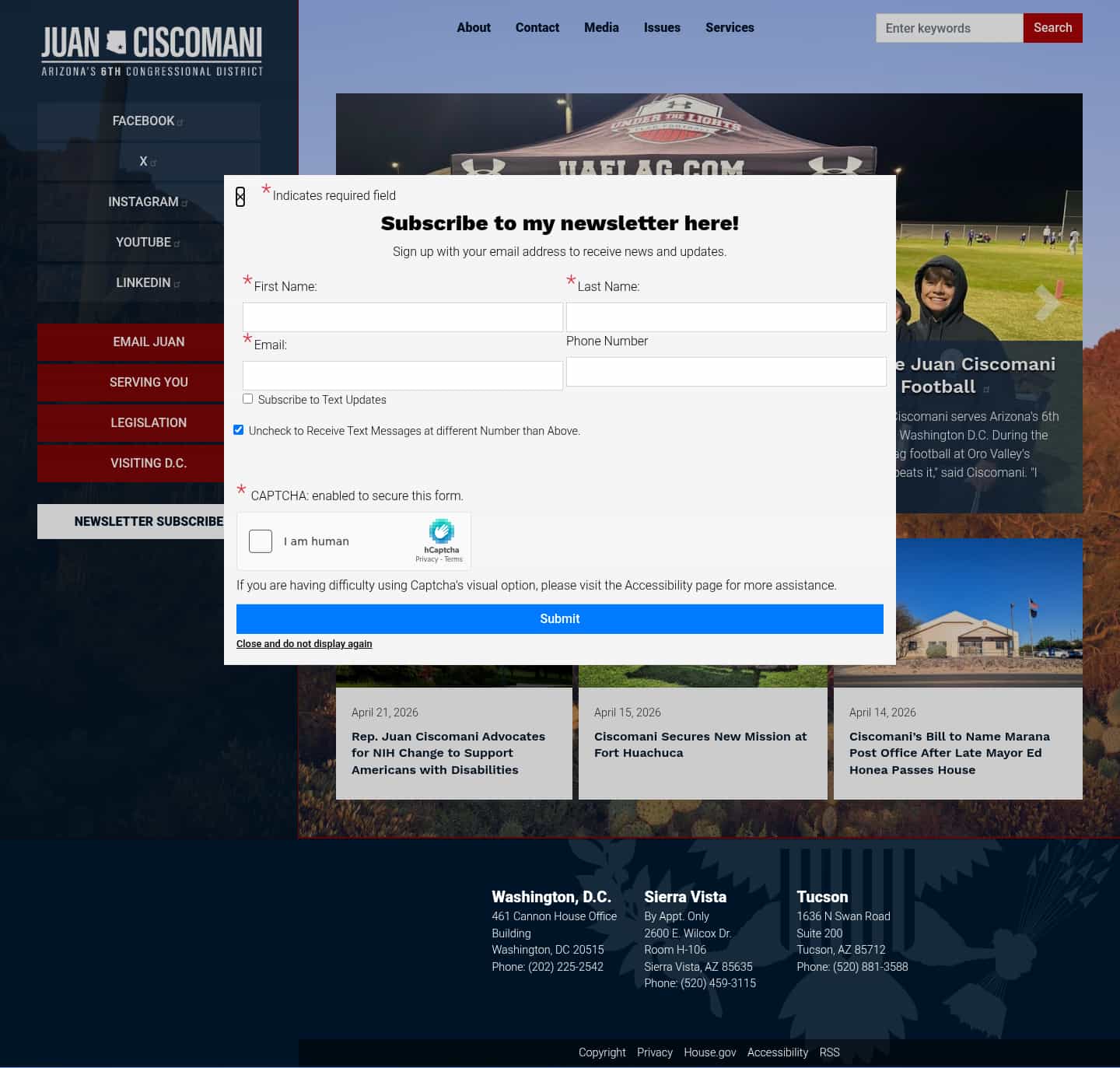 Latest website image capture