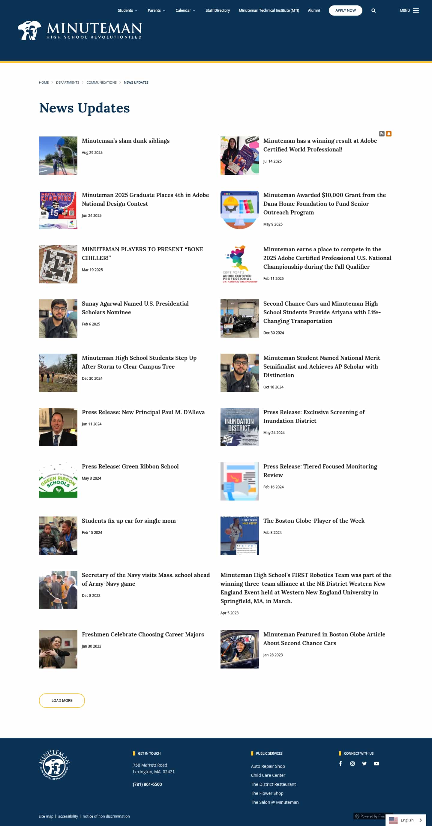 Latest website image capture