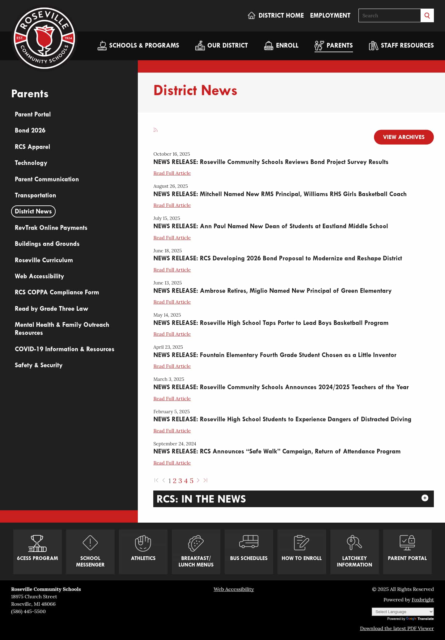 Latest website image capture