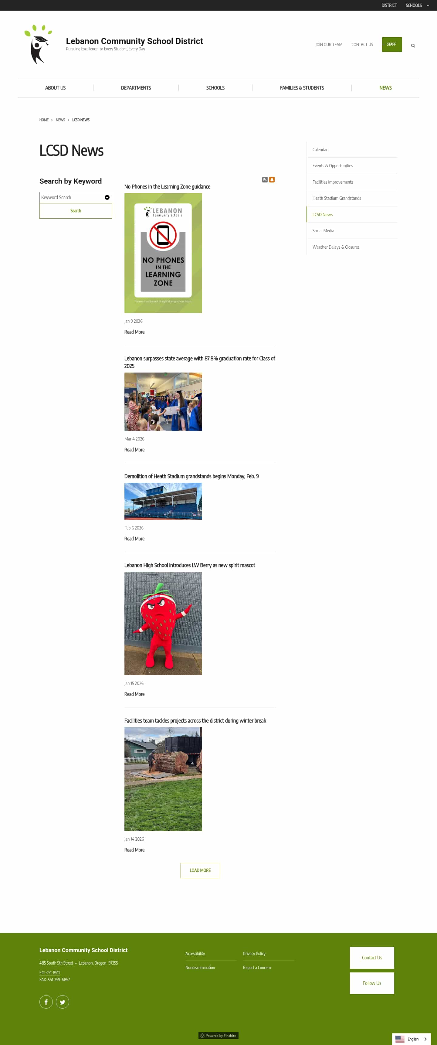 Latest website image capture