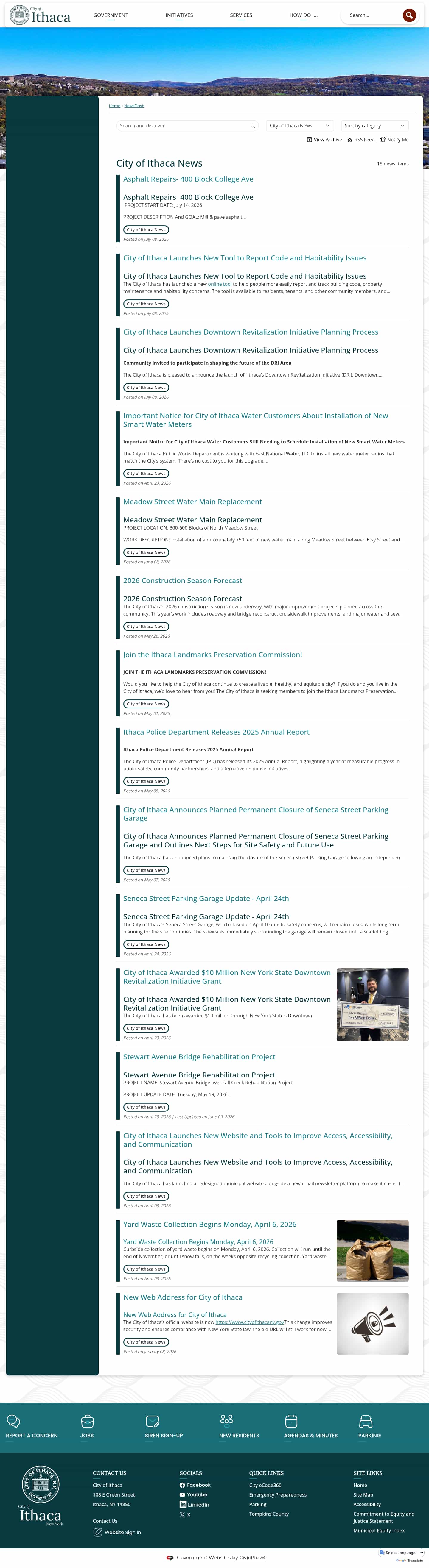 Latest website image capture