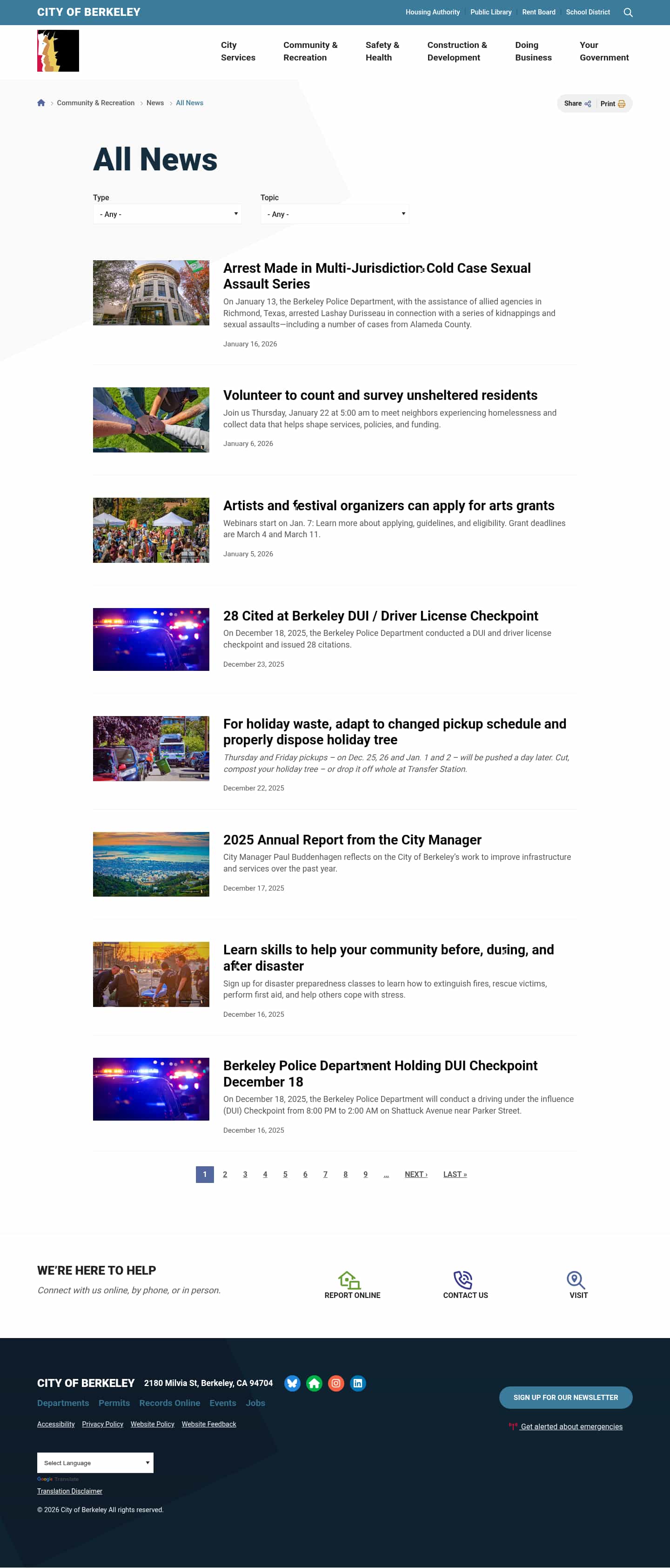 Latest website image capture