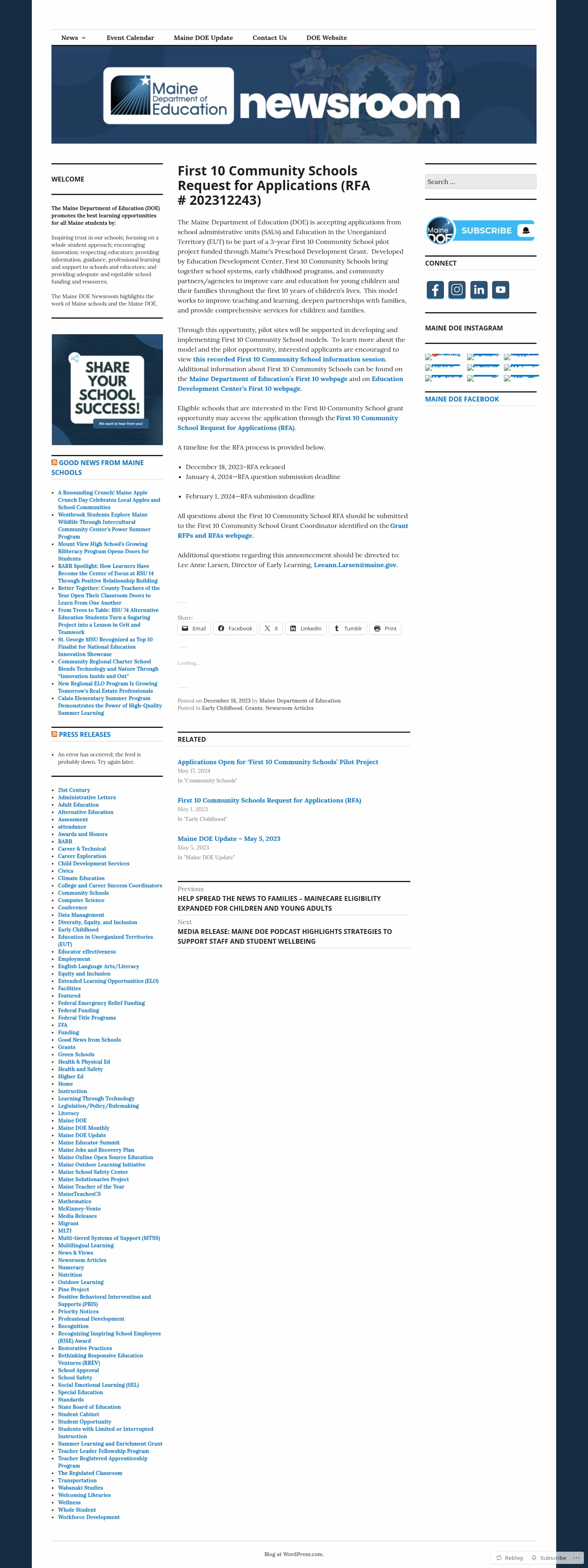 Latest website image capture