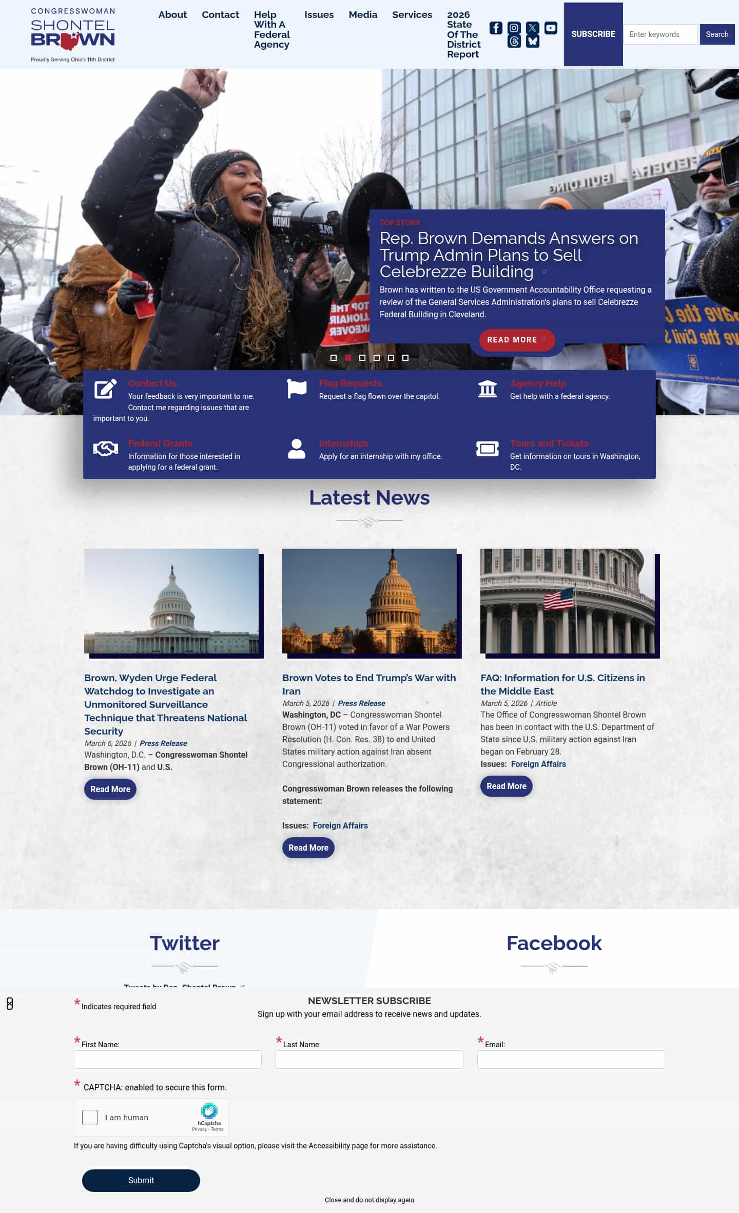 Latest website image capture