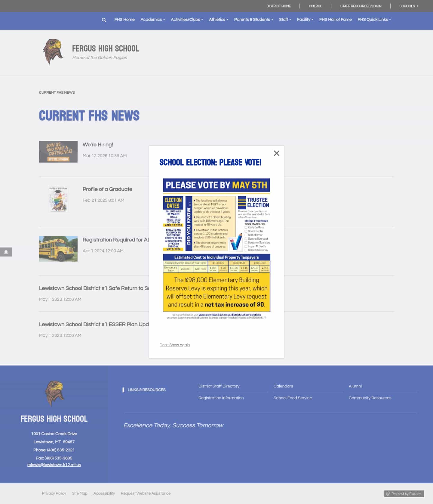 Latest website image capture