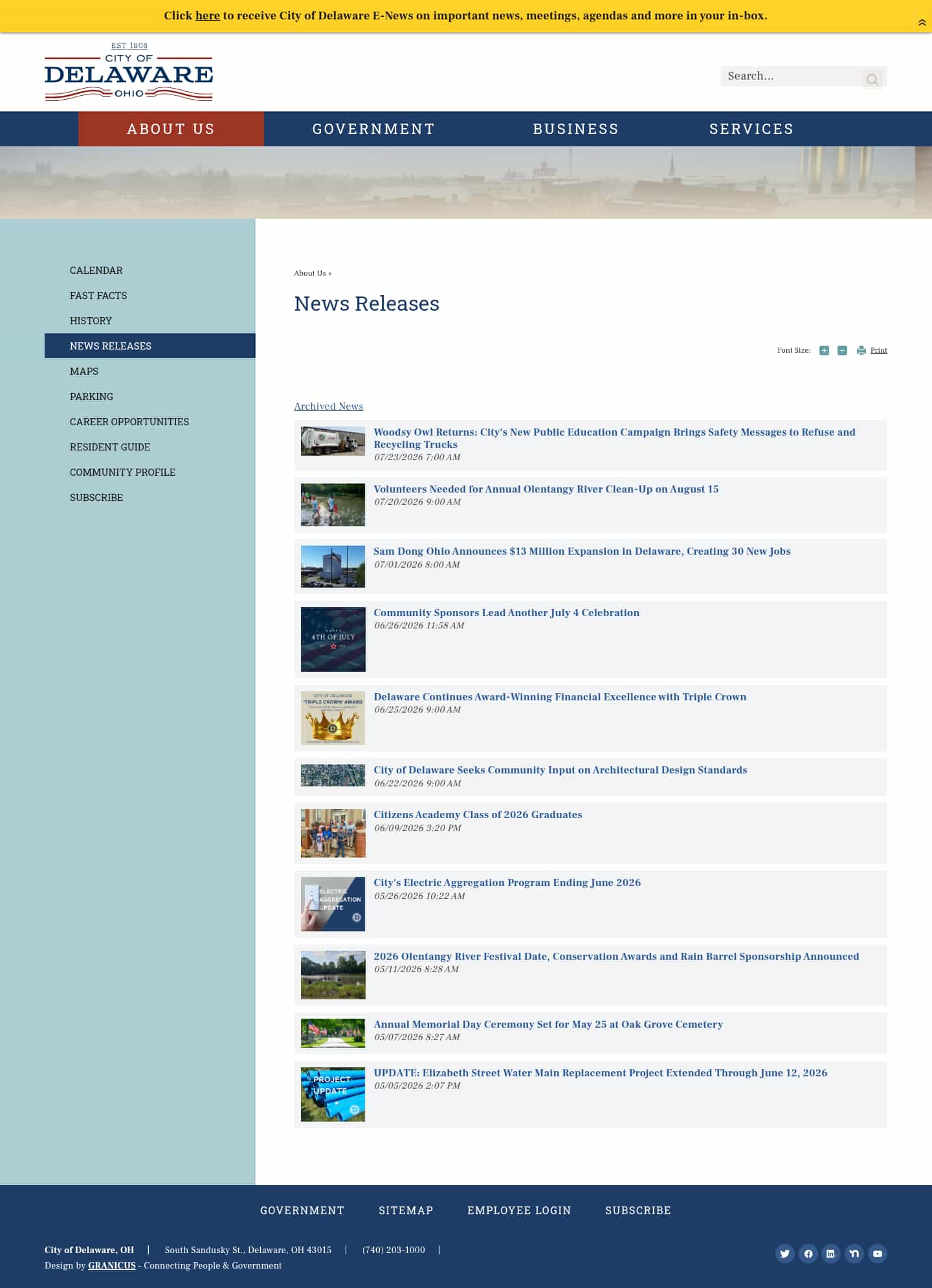 Latest website image capture