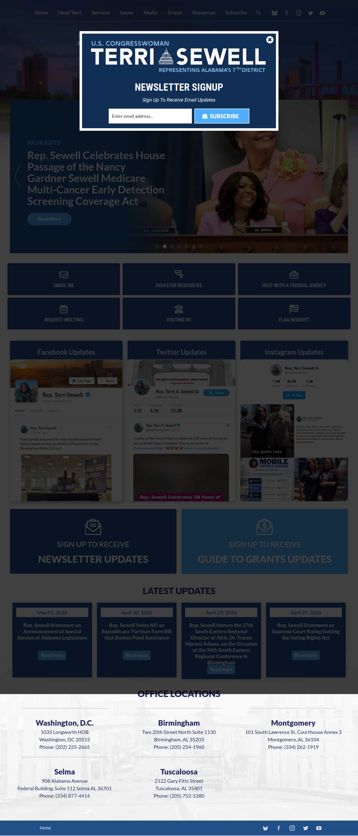 Latest website image capture