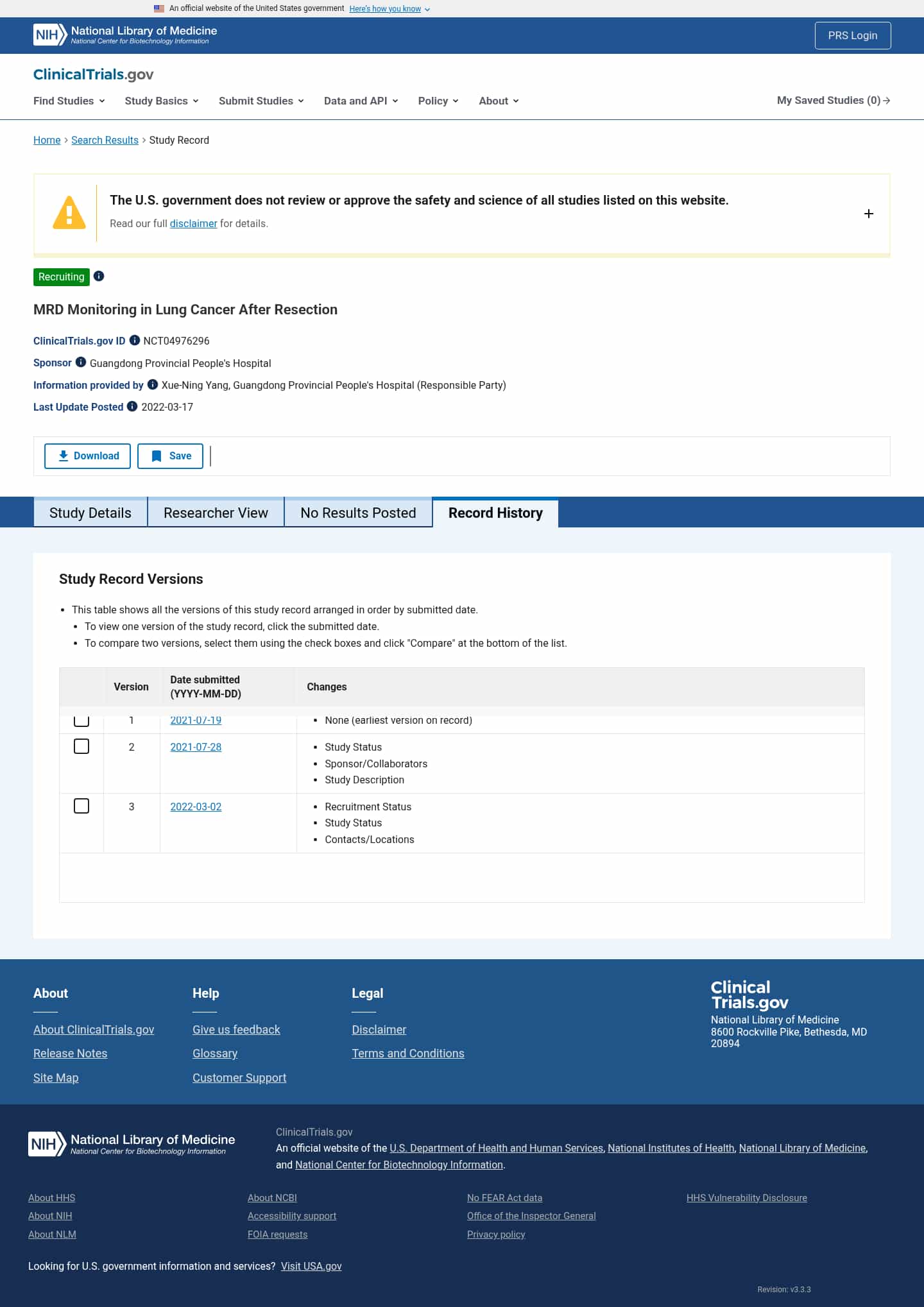 Latest website image capture
