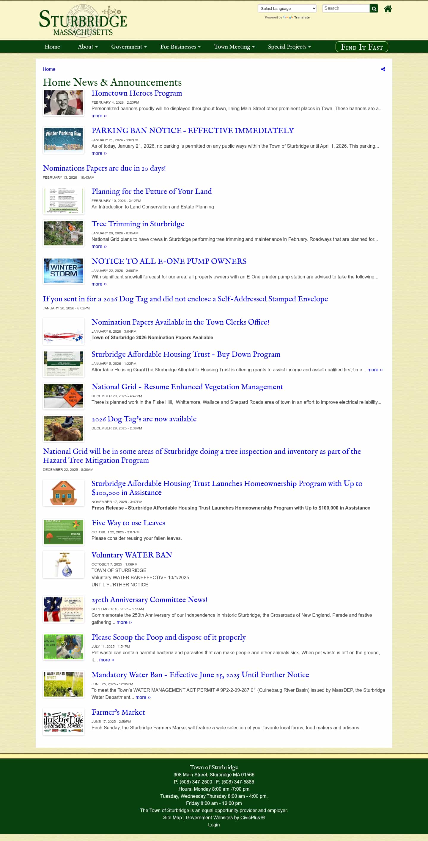 Latest website image capture