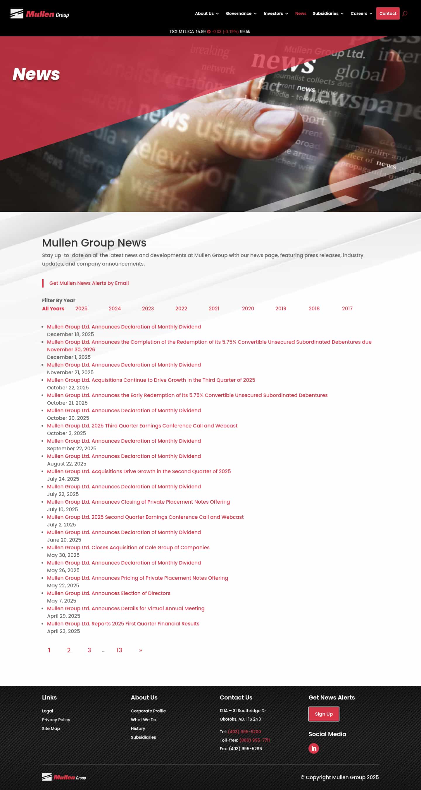 Latest website image capture