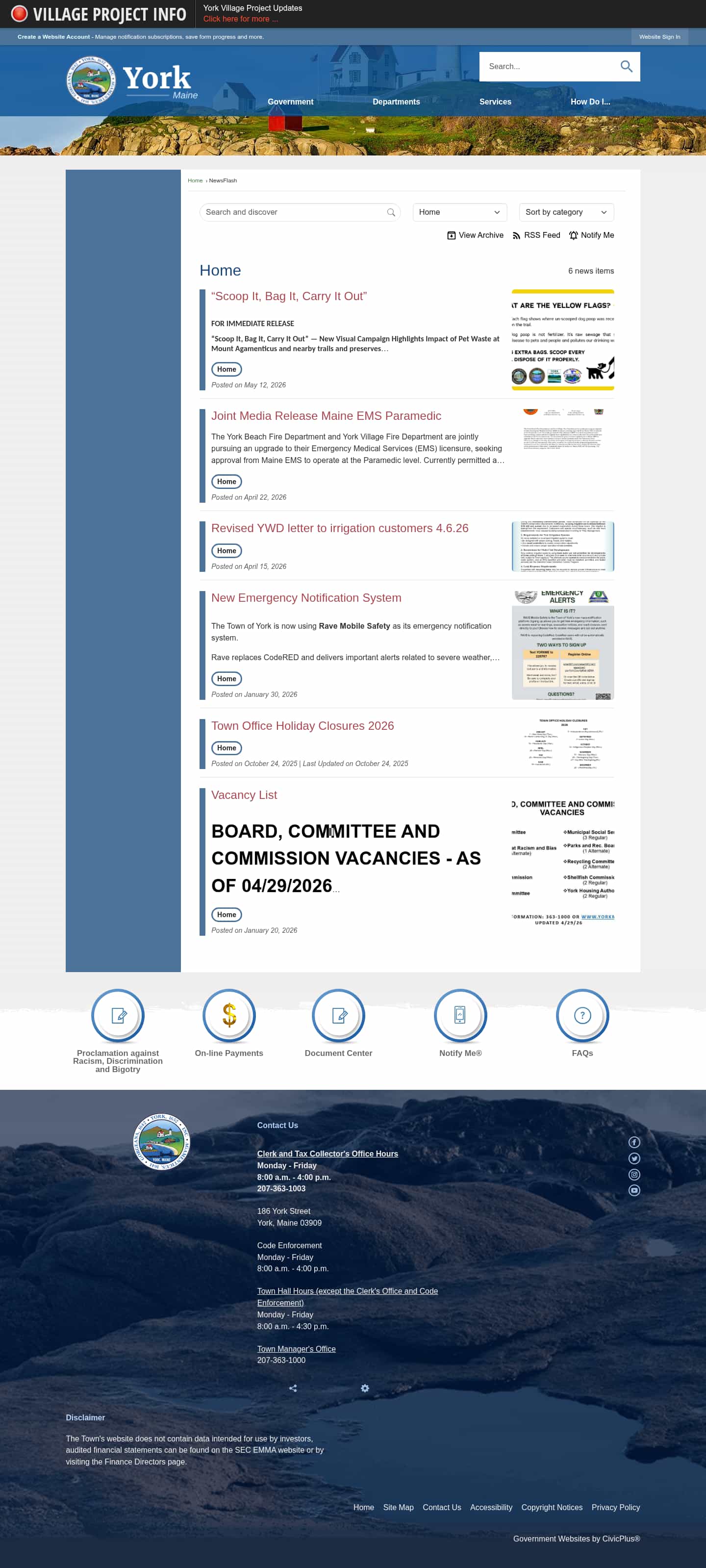 Latest website image capture