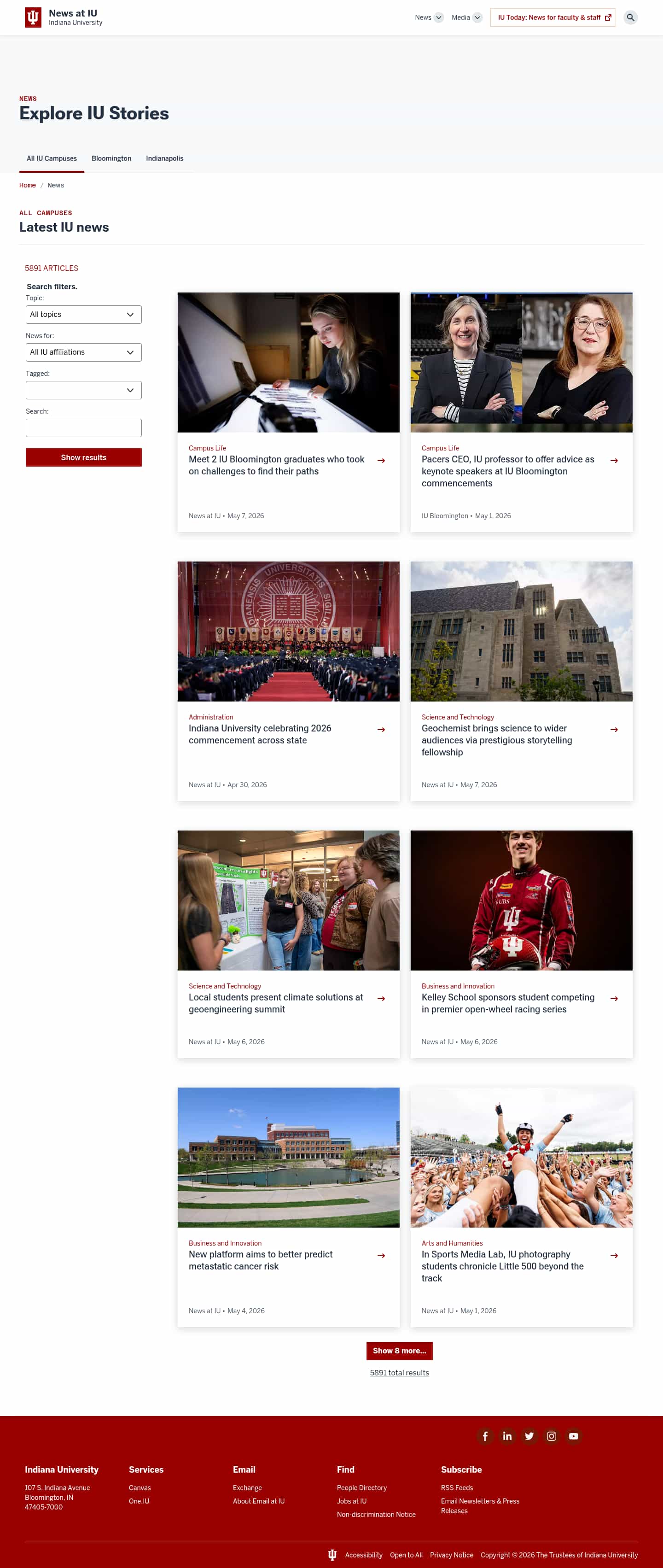 Latest website image capture