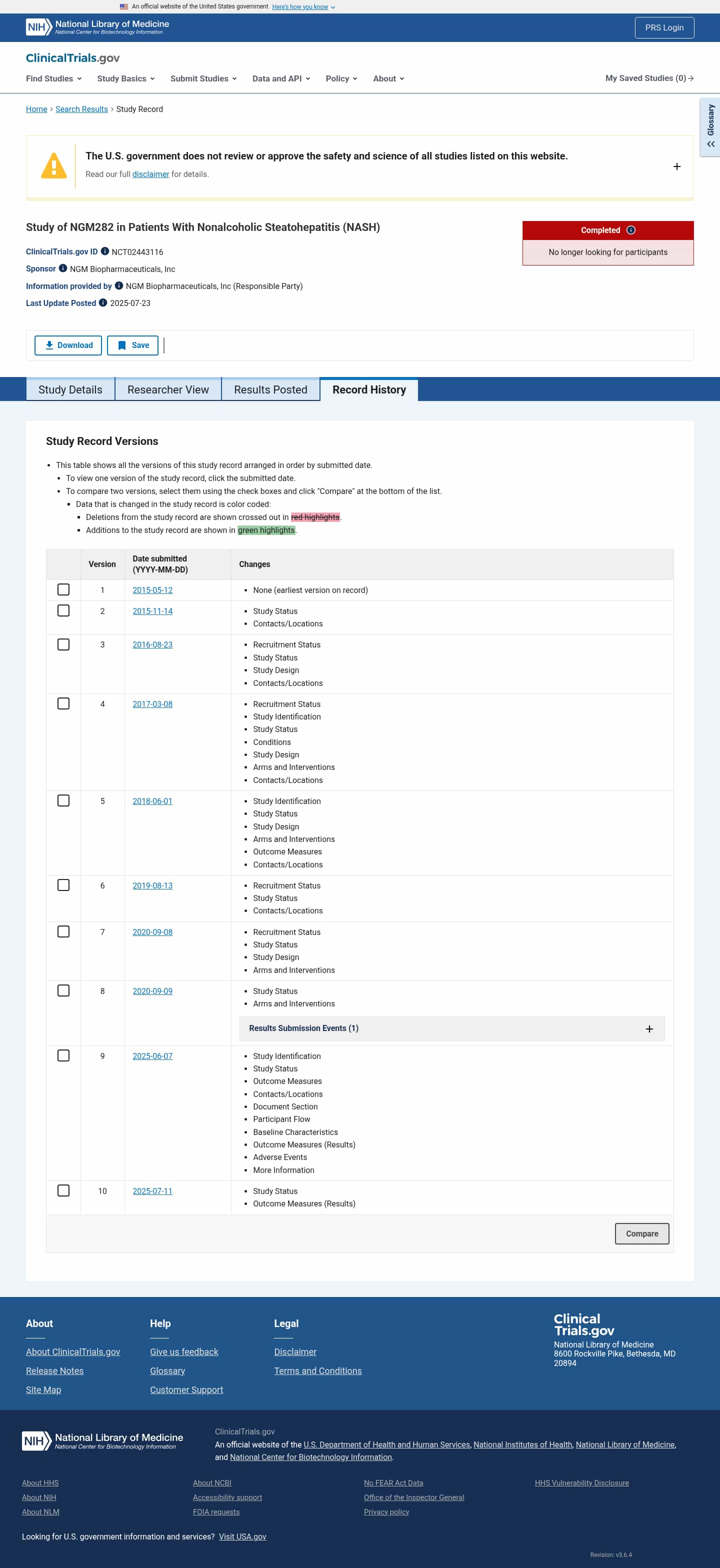 Latest website image capture