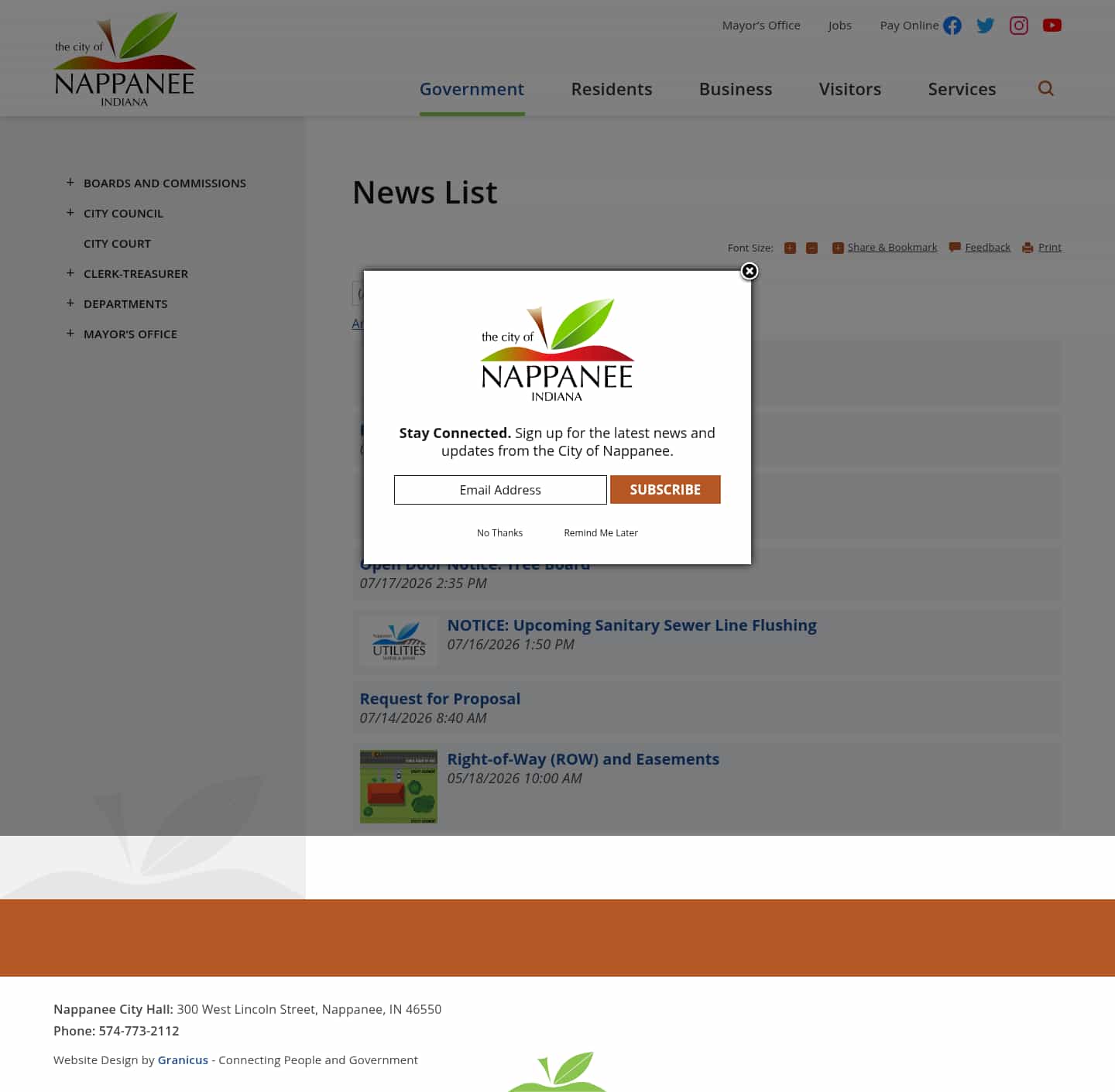 Latest website image capture