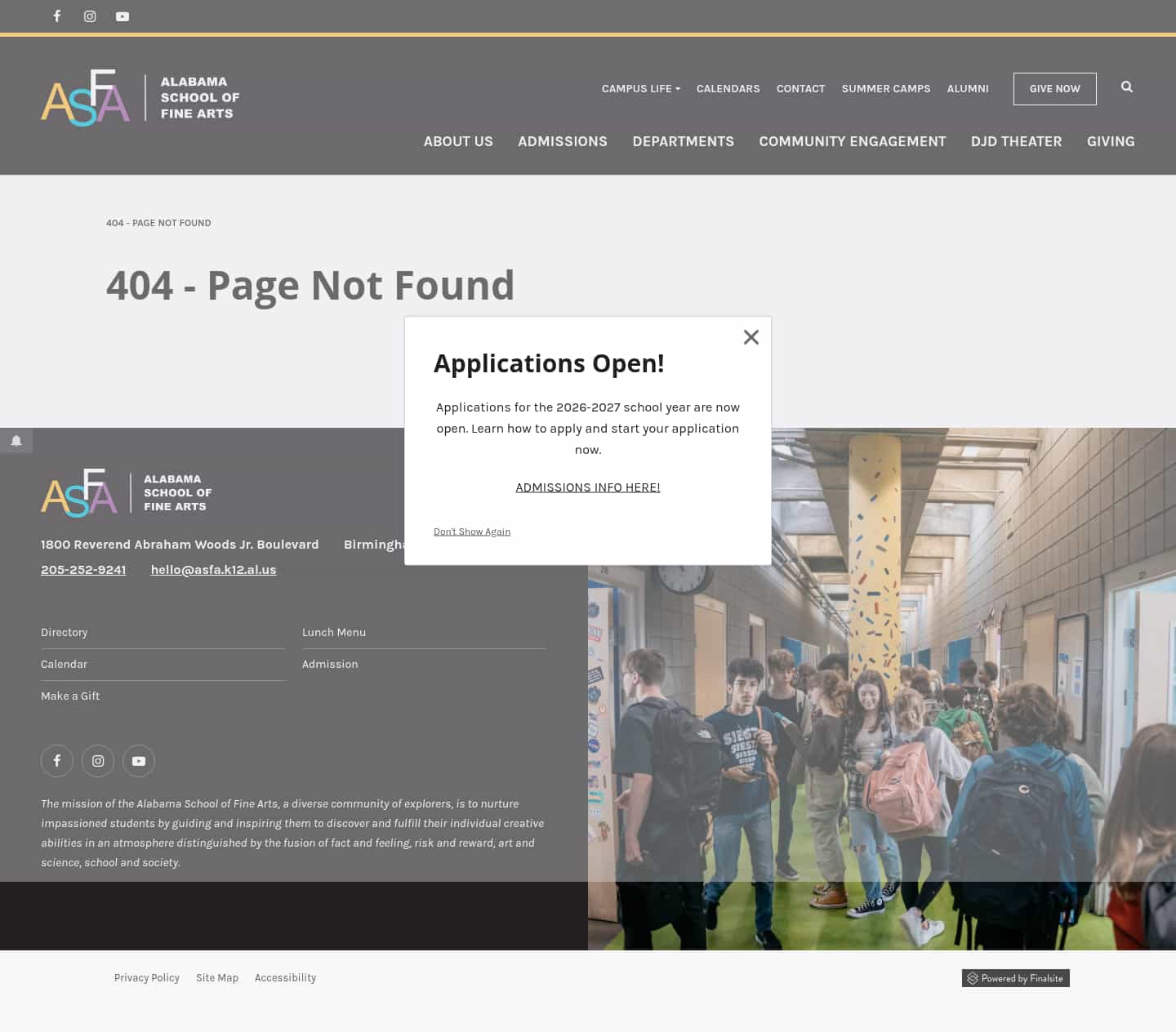 Latest website image capture