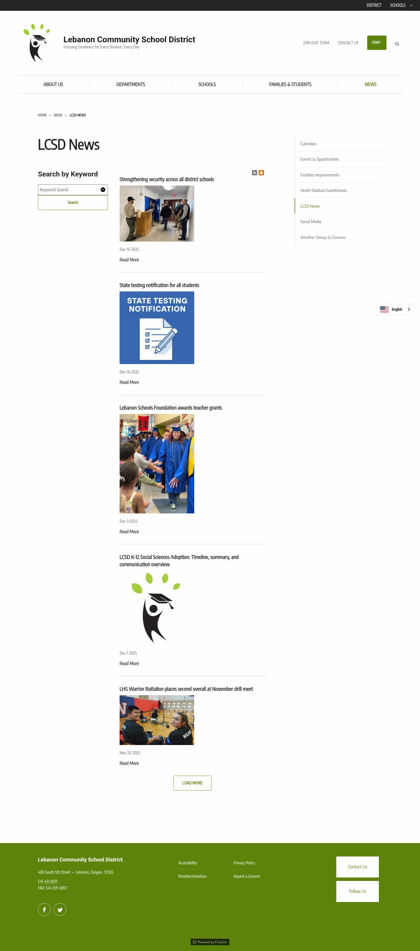 Latest website image capture