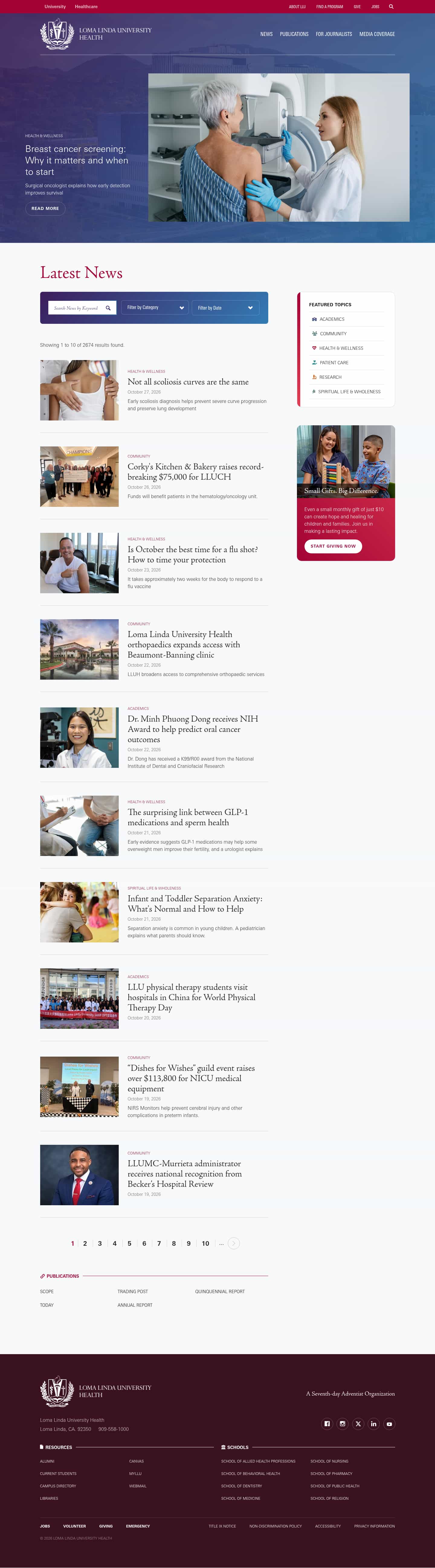 Latest website image capture