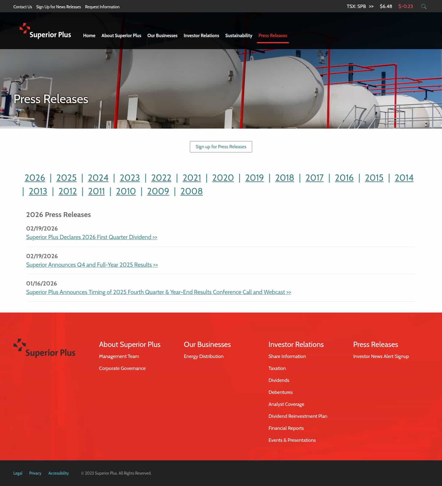 Latest website image capture