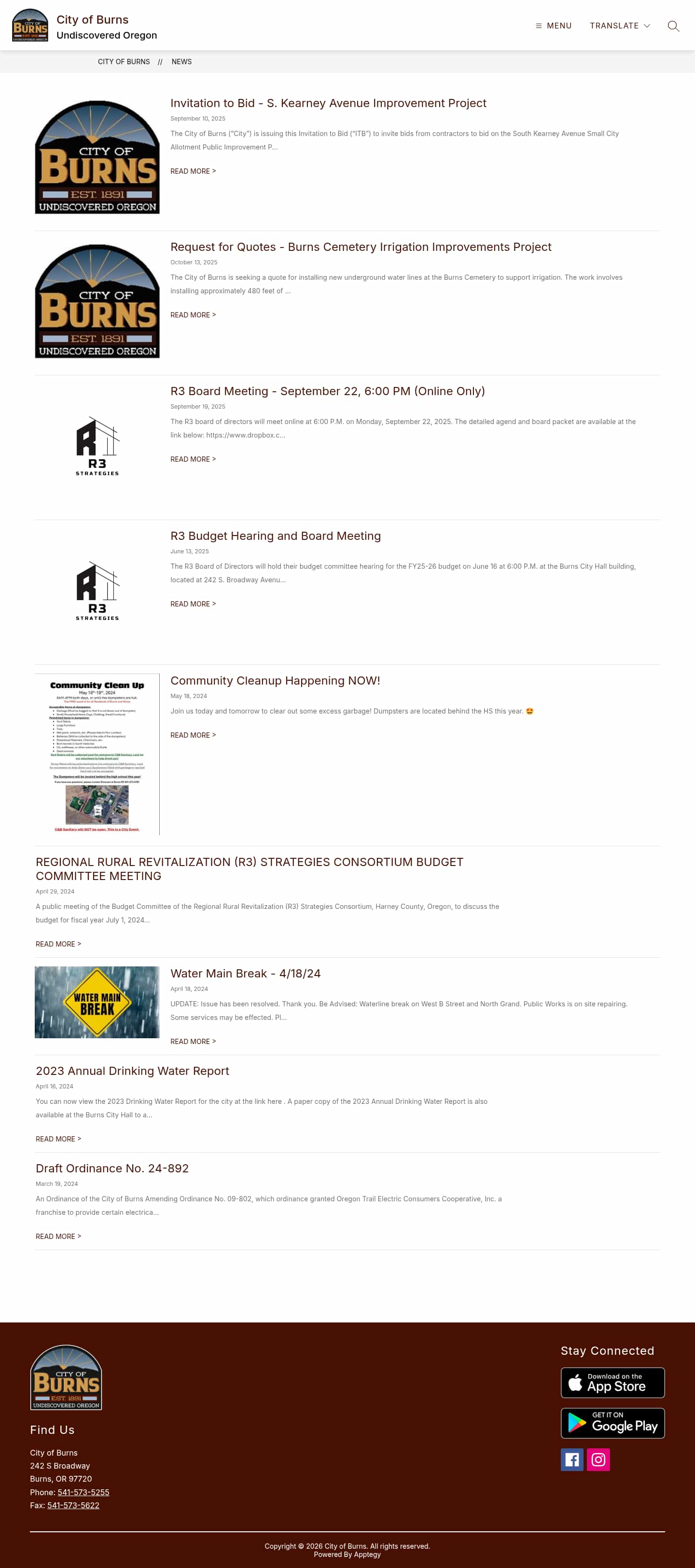 Latest website image capture