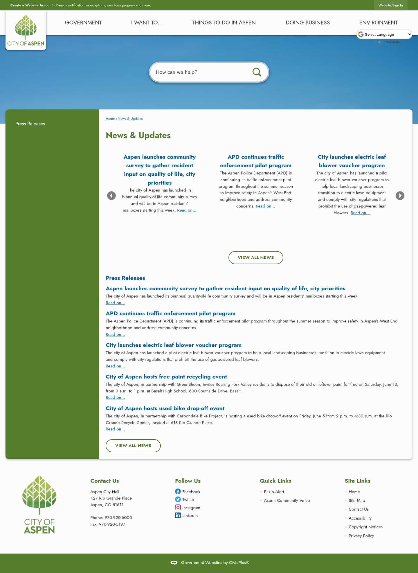 Latest website image capture